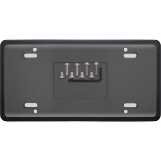 Cornice Portatarga Auto Cruiser Accessories 20640 - Nero, Plastica Resistente, Bordo Arrotondato, 1 Pezzo