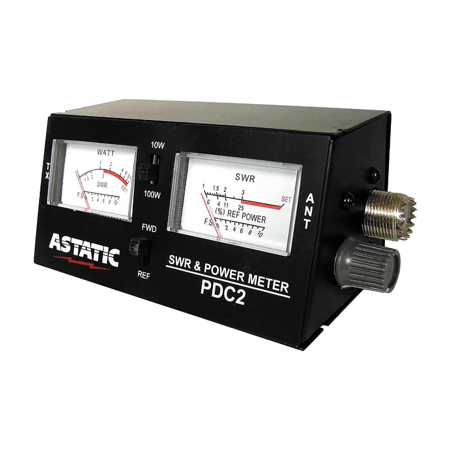 Astatic Black 1.7MHz to 150MHz Power Field Strength Test Meter