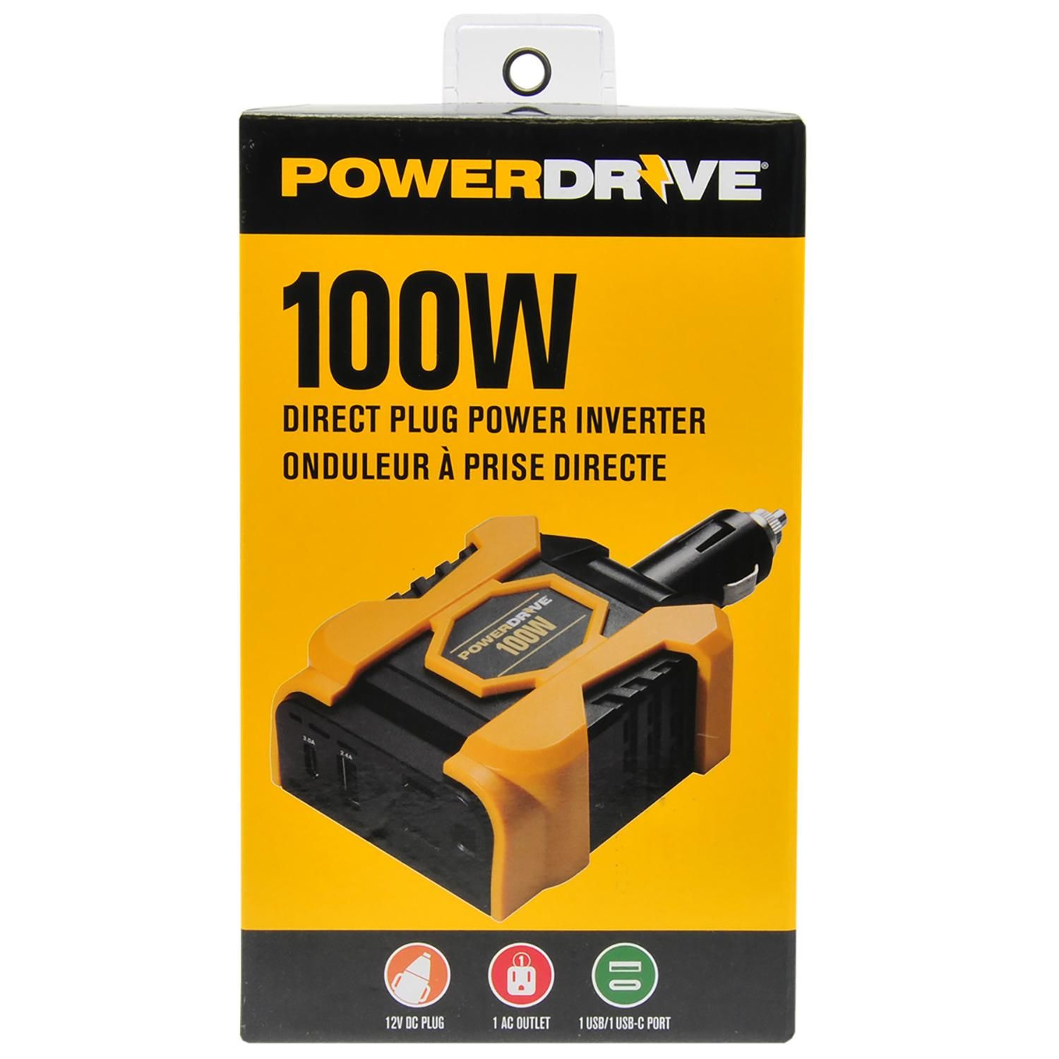 PowerDrive 100 Watt Direct Plug Inverter