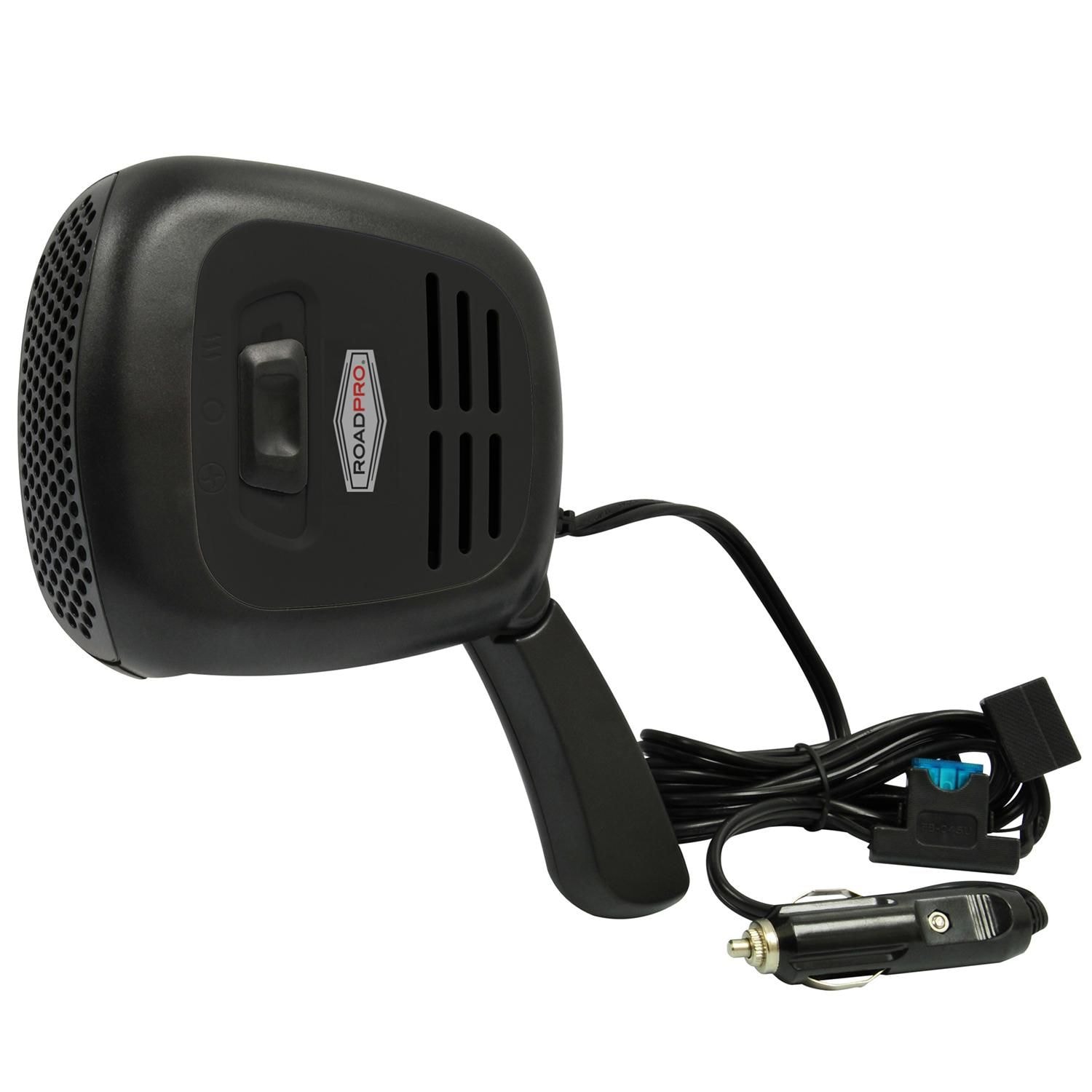 RoadPro 12-Volt Direct Hook-Up Ceramic Heater/ Fan with Swivel Base