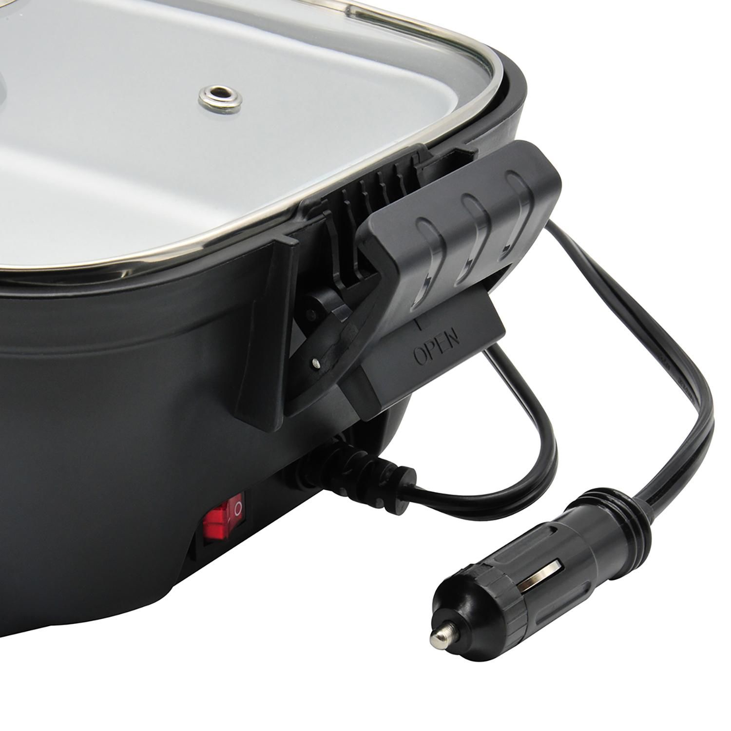 RoadPro RPFP335NS 12-Volt Portable Frying Pan with Non-Stick Surface