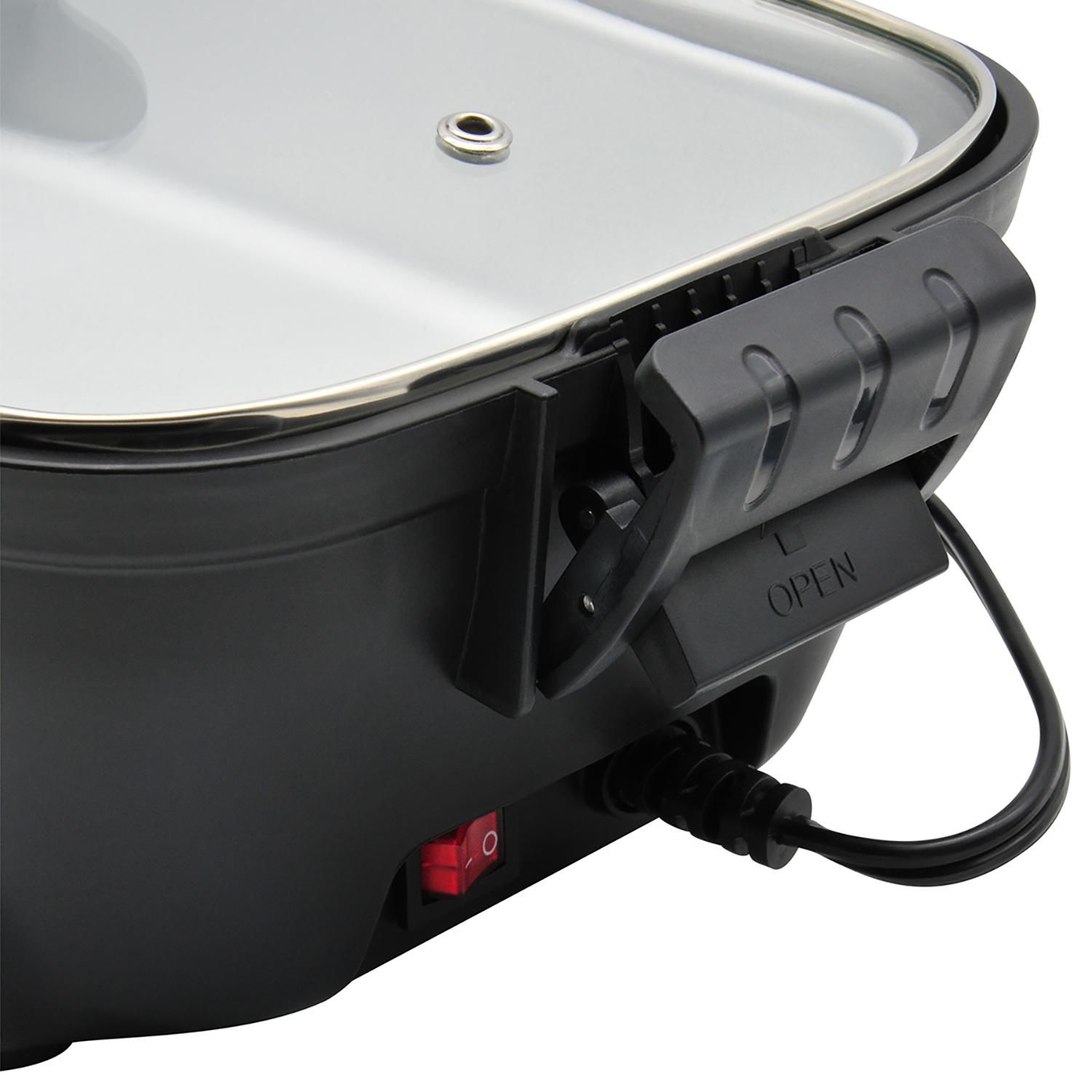 RoadPro 12-Volt 1.5-Quart Slow Cooker in Black - 9524942