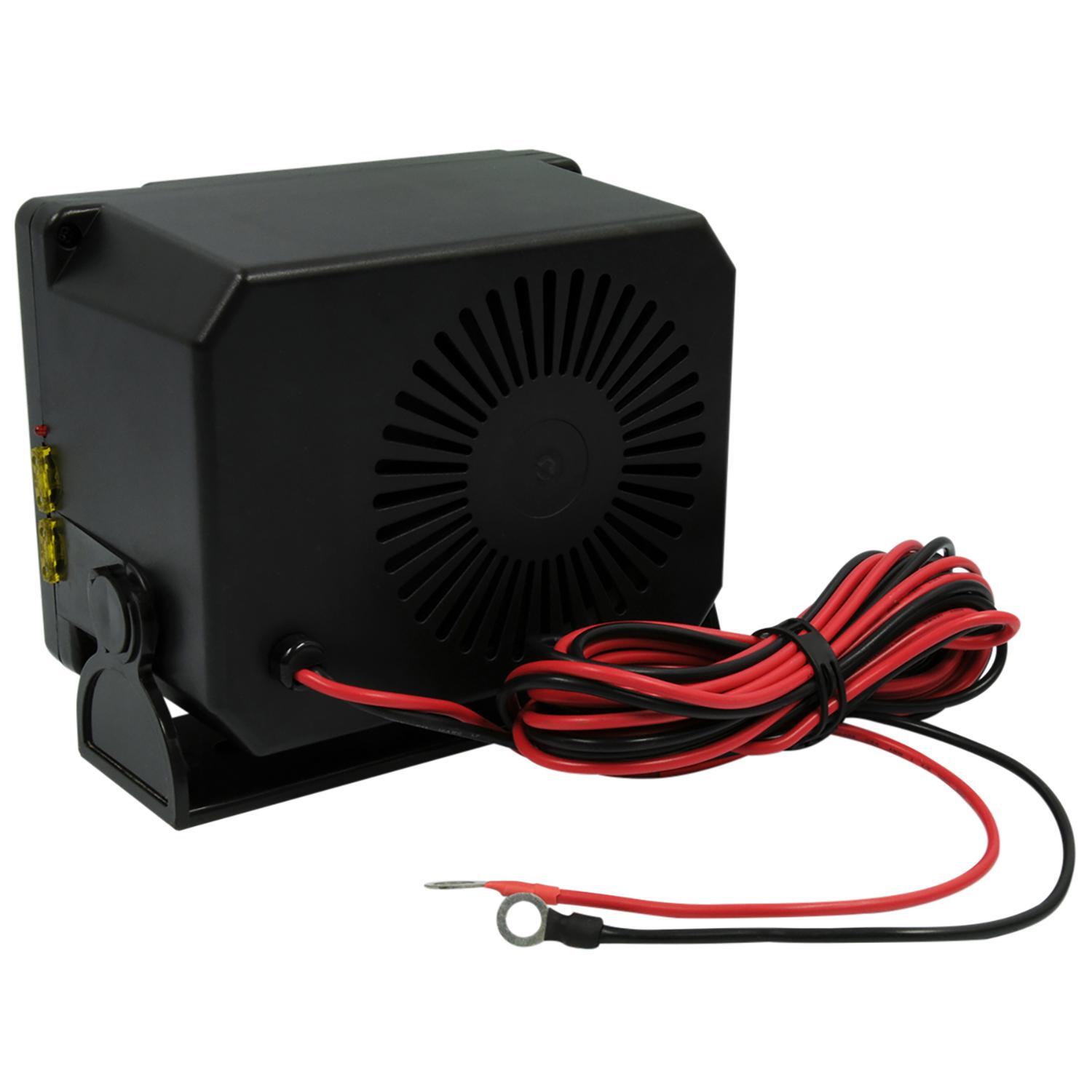 Road Pro 12 Volt Direct Kook Up Ceramic Heater Fan With Swivel Base