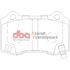 Disc Brakes Australia Semi-Met Carbon Fibre Disc Brake Pad Set DB2260XP