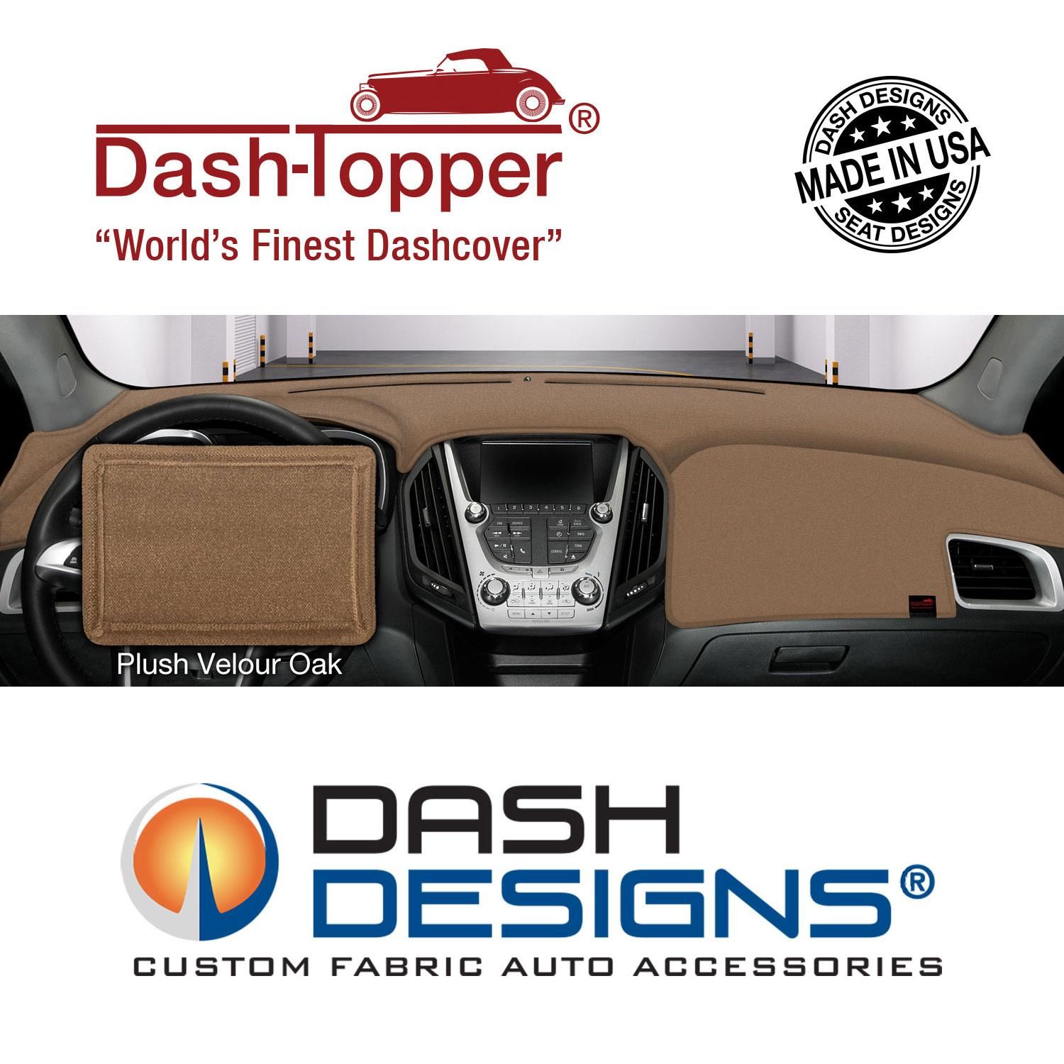 DashMat Velour Dashboard Cover For Nissan 350Z - Plush Beige Custom Fit Protection