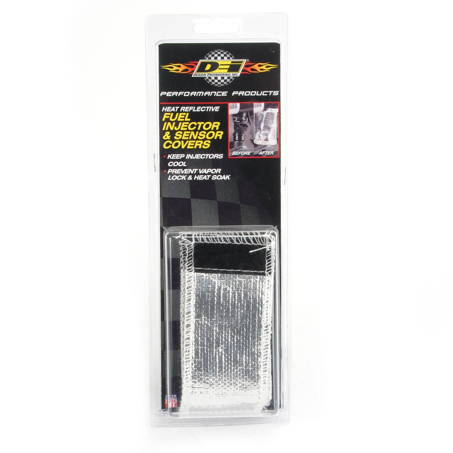 Design Engineering Universal Fuel Injector Sensor Cover 2 Pack