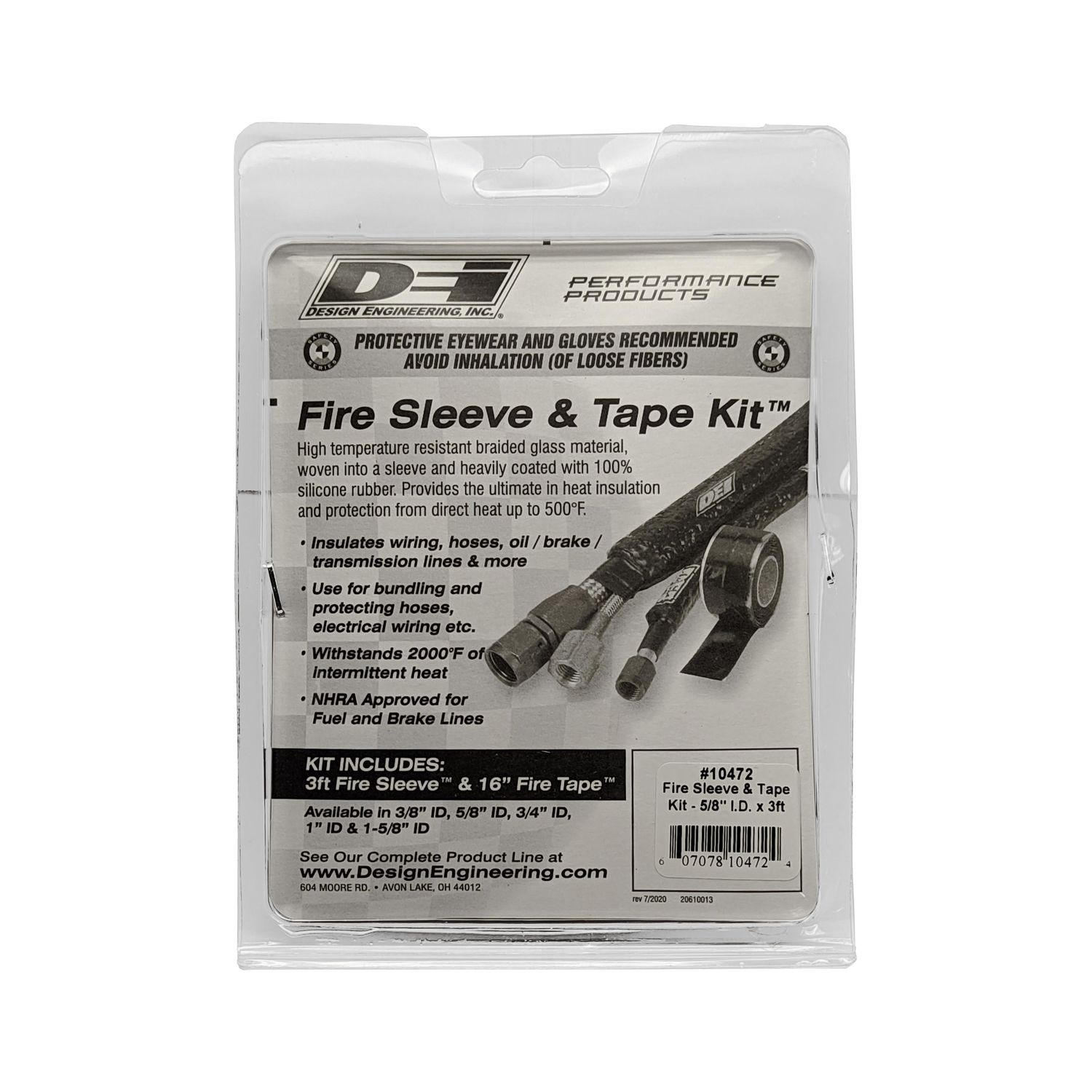 Design Engineering Fire Sleeve 5/8 Design Engineering Fire Sleeve 5/8