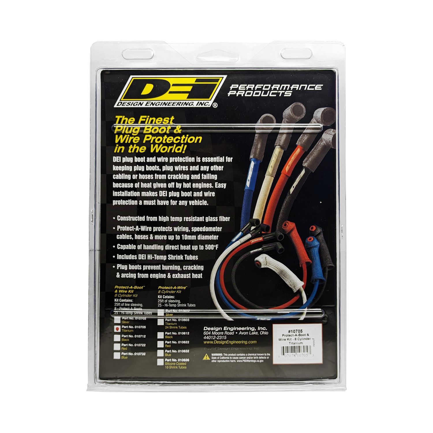 Design Engineering Protect-A-Wire 25' Titanium