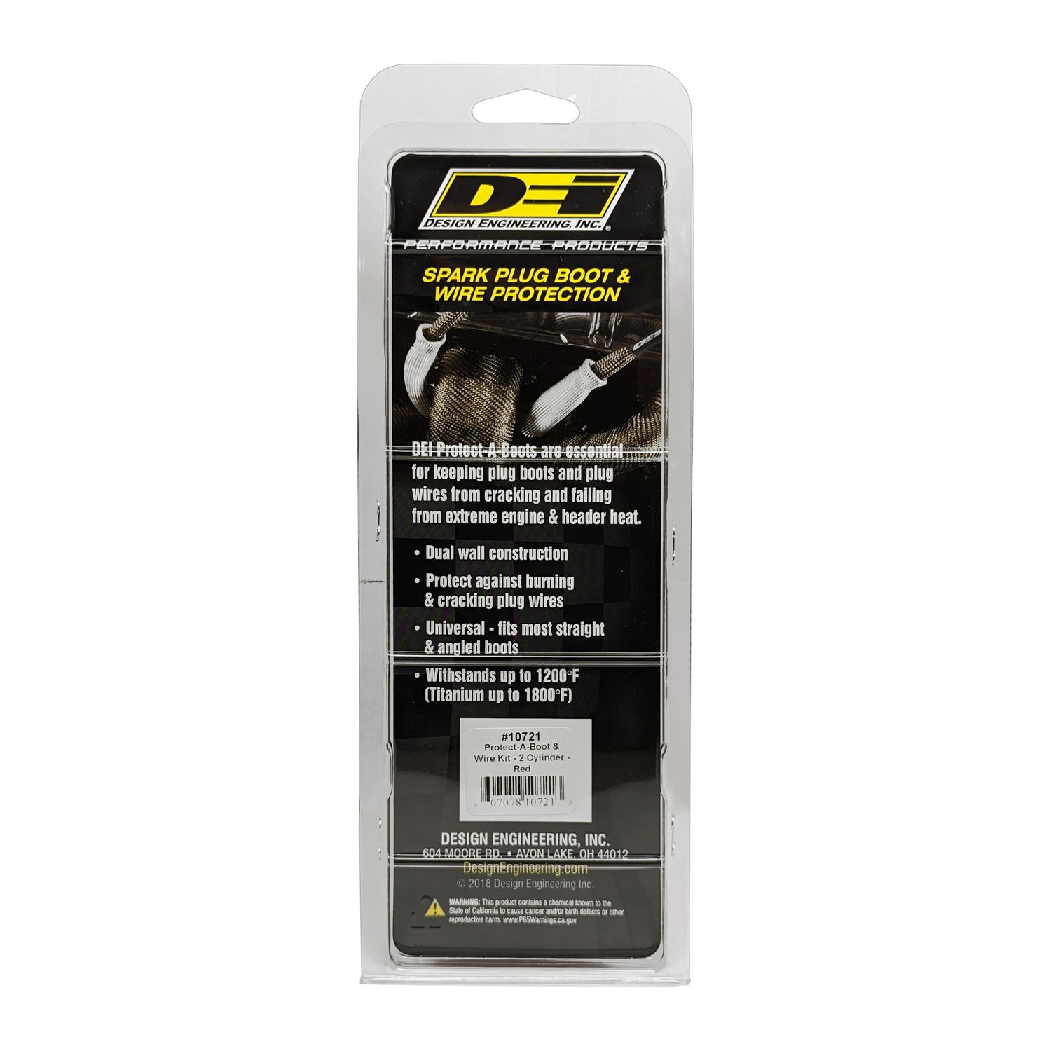 Design Engineering Protect-A-Wire-2 Cylinder Red Design Engineering Protect-A-Wire-2 Cylinder Red