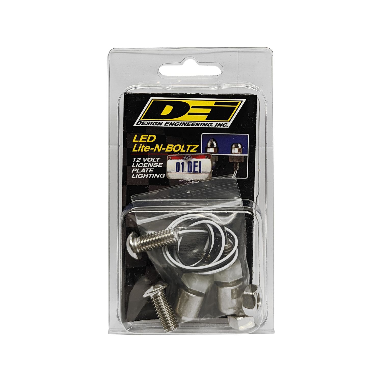 Design Engineering Lite'n Boltz Polished License Plate Kit Design Engineering Lite'n Boltz Polished License Plate Kit