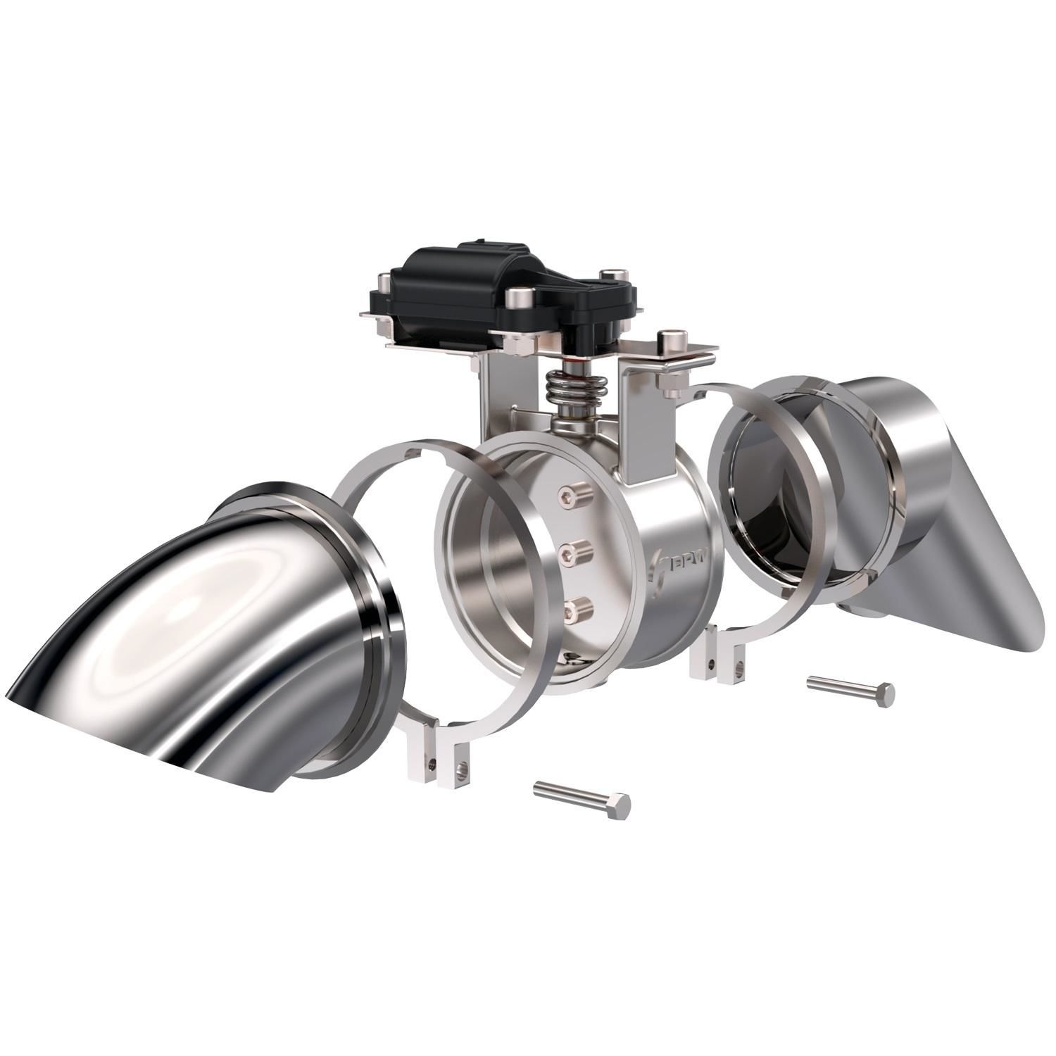 Digipower Chip Performance Polished 30306 3in Stainless Steel Exhaust