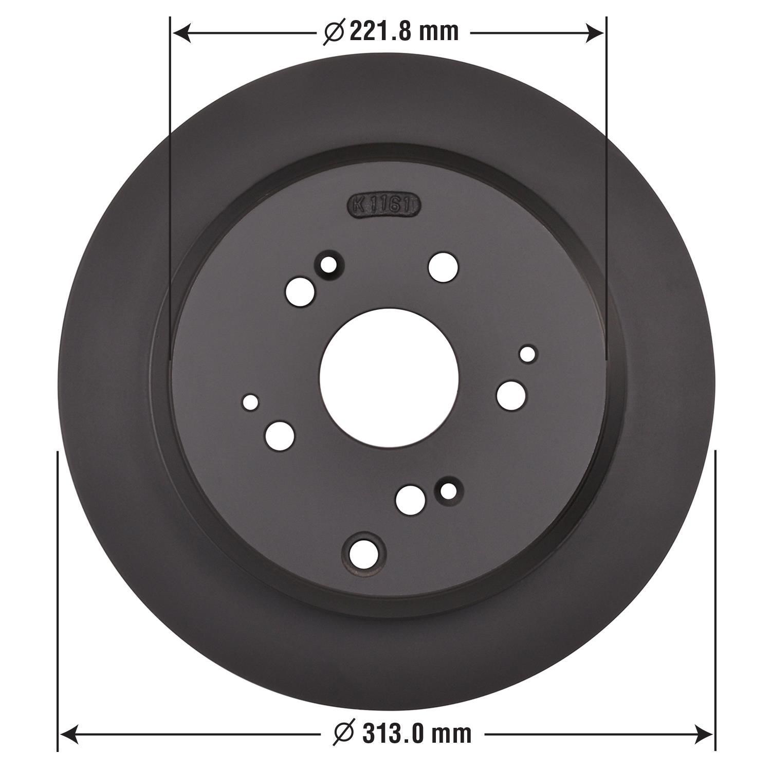Duralast Gold Disc Brake Rotor 31317DG