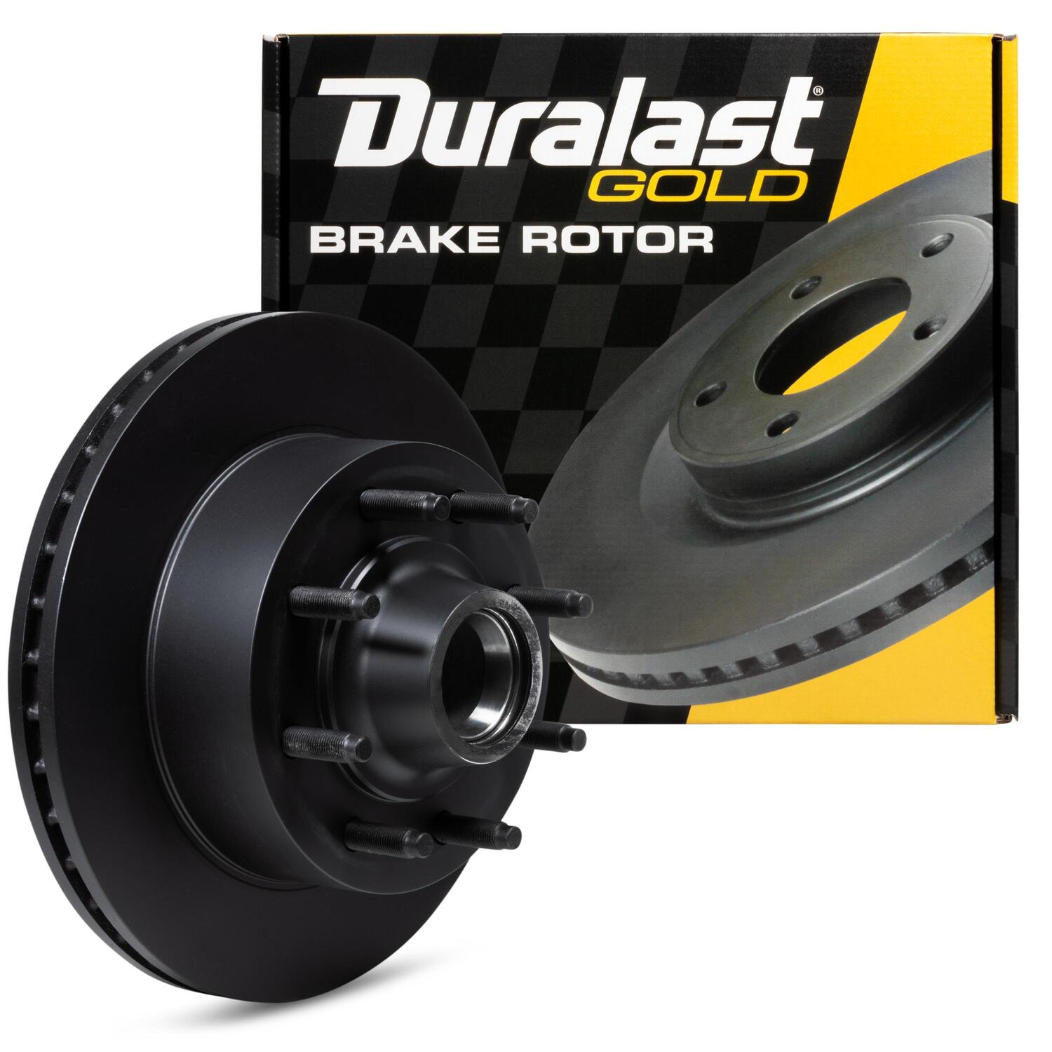 Non-directional Swirl Finish Dura Disc Brake Rotor And Hub Assembly ...