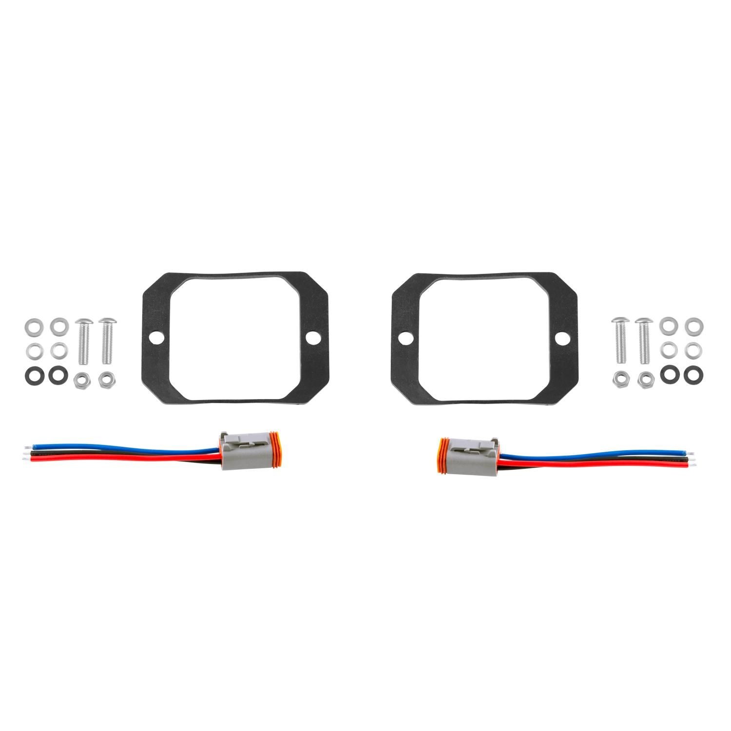 Diode Dynamics Mounting Kit for Stage Series C1 Flush Mount