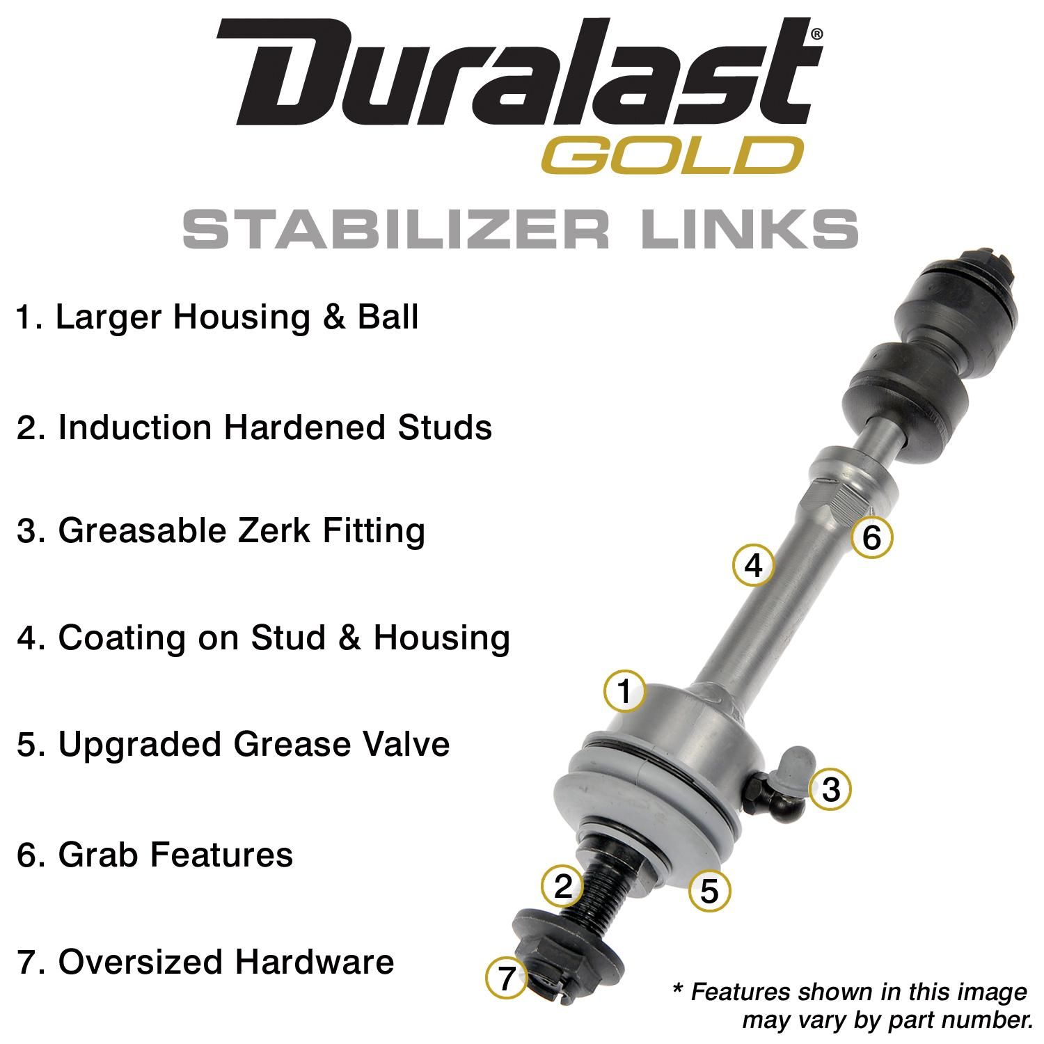 Duralast Gold Sway Bar Link GSL700542