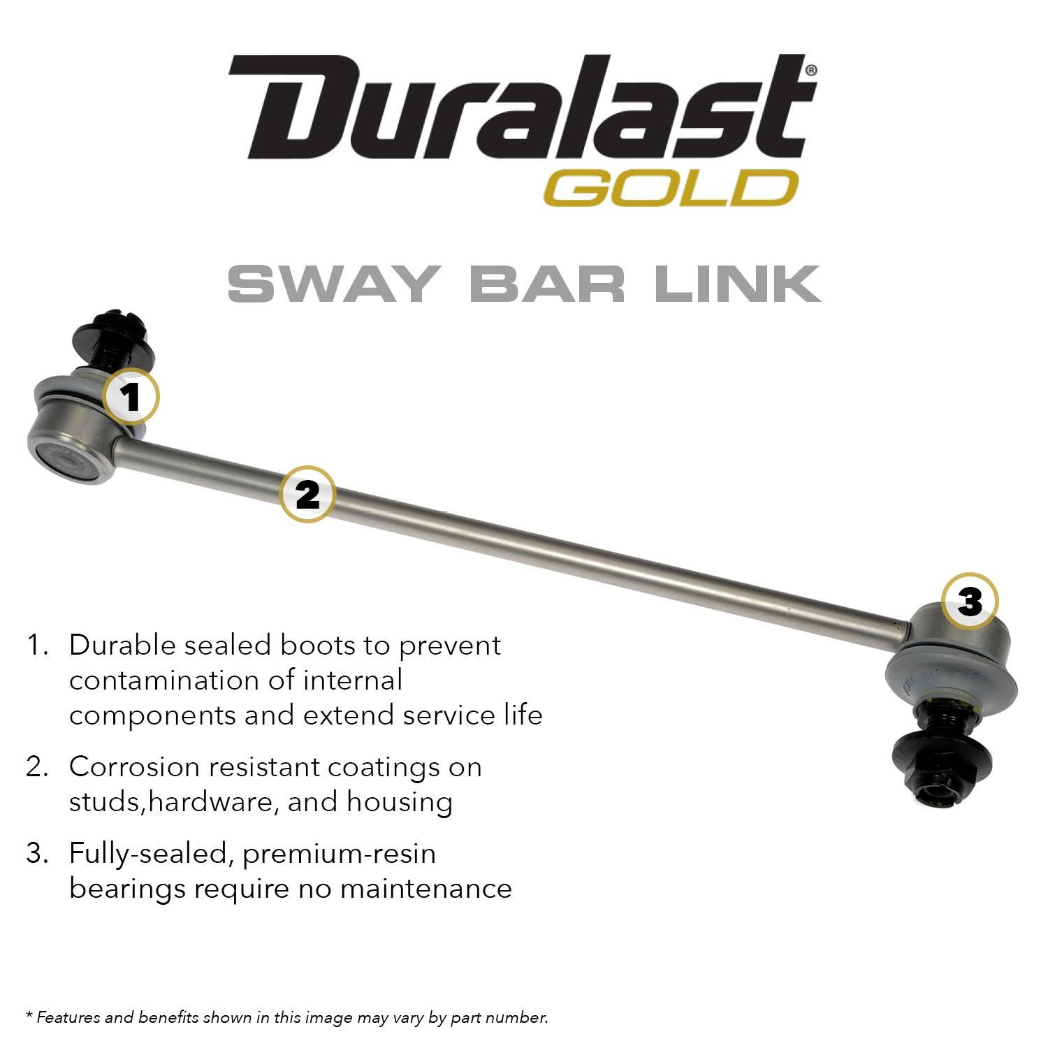 Duralast Gold Suspension Stabilizer Bar Link Kit GSL750524LF