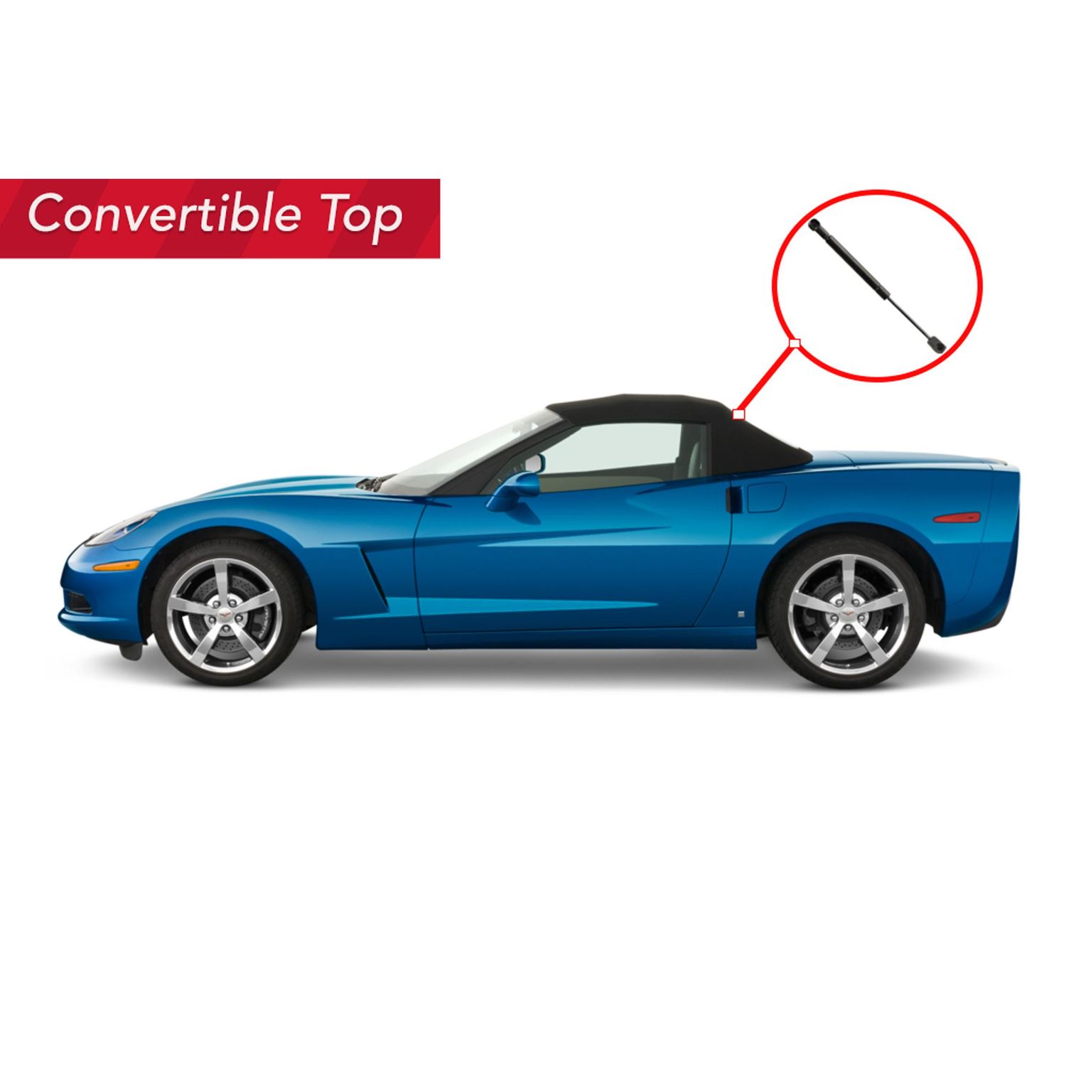 Duralast Convertible Top Strut DL11869A