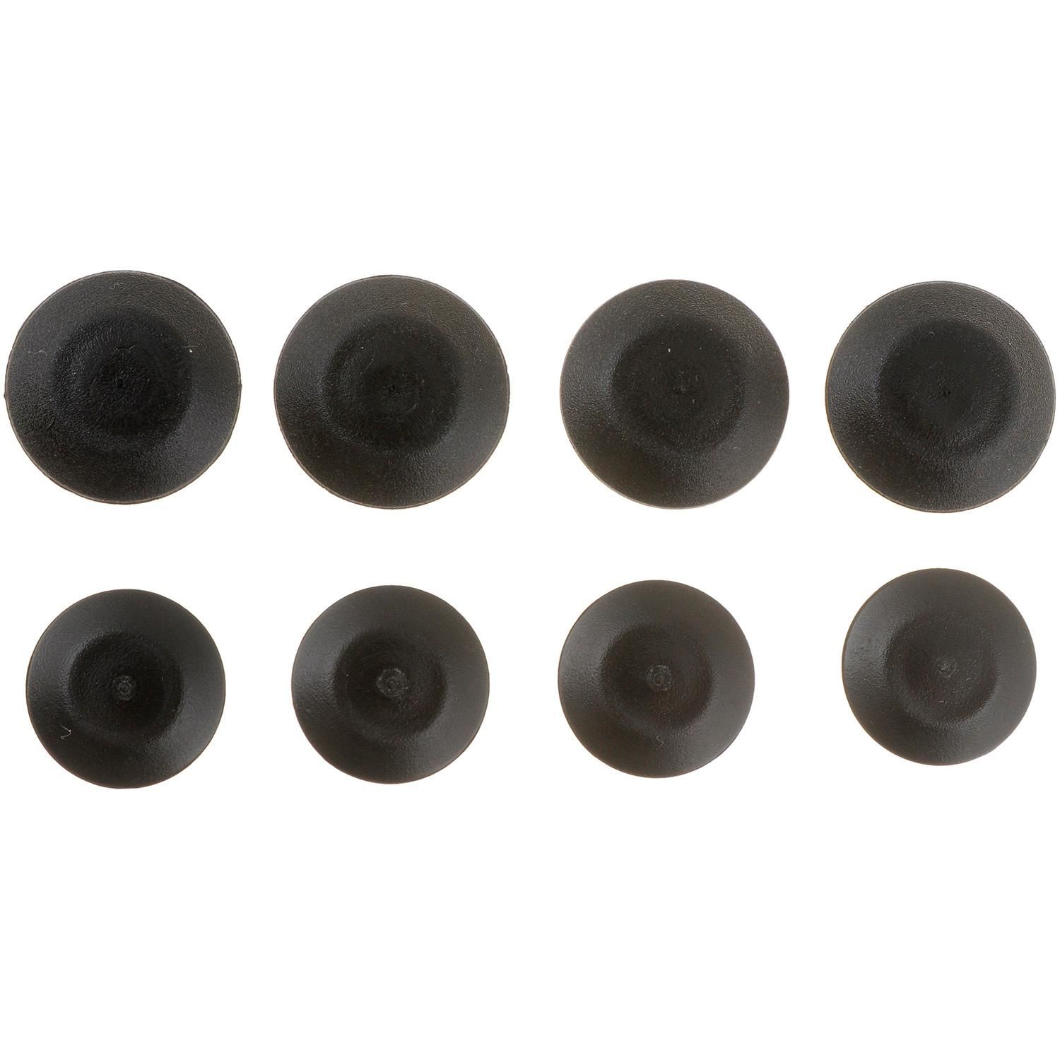 Dorman 02411: Universal Black Plastic Plug Button Assortment, 1/2, 3/8 In