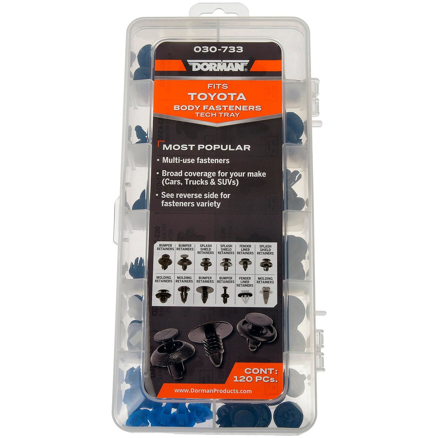 Dorman Fastener Tech Tray Body Retainer