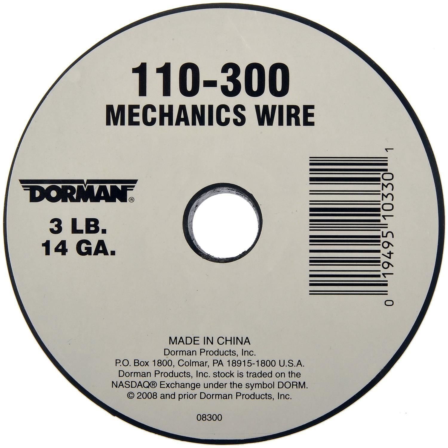 Dorman Autograde 14 Gauge Mechanics Wire