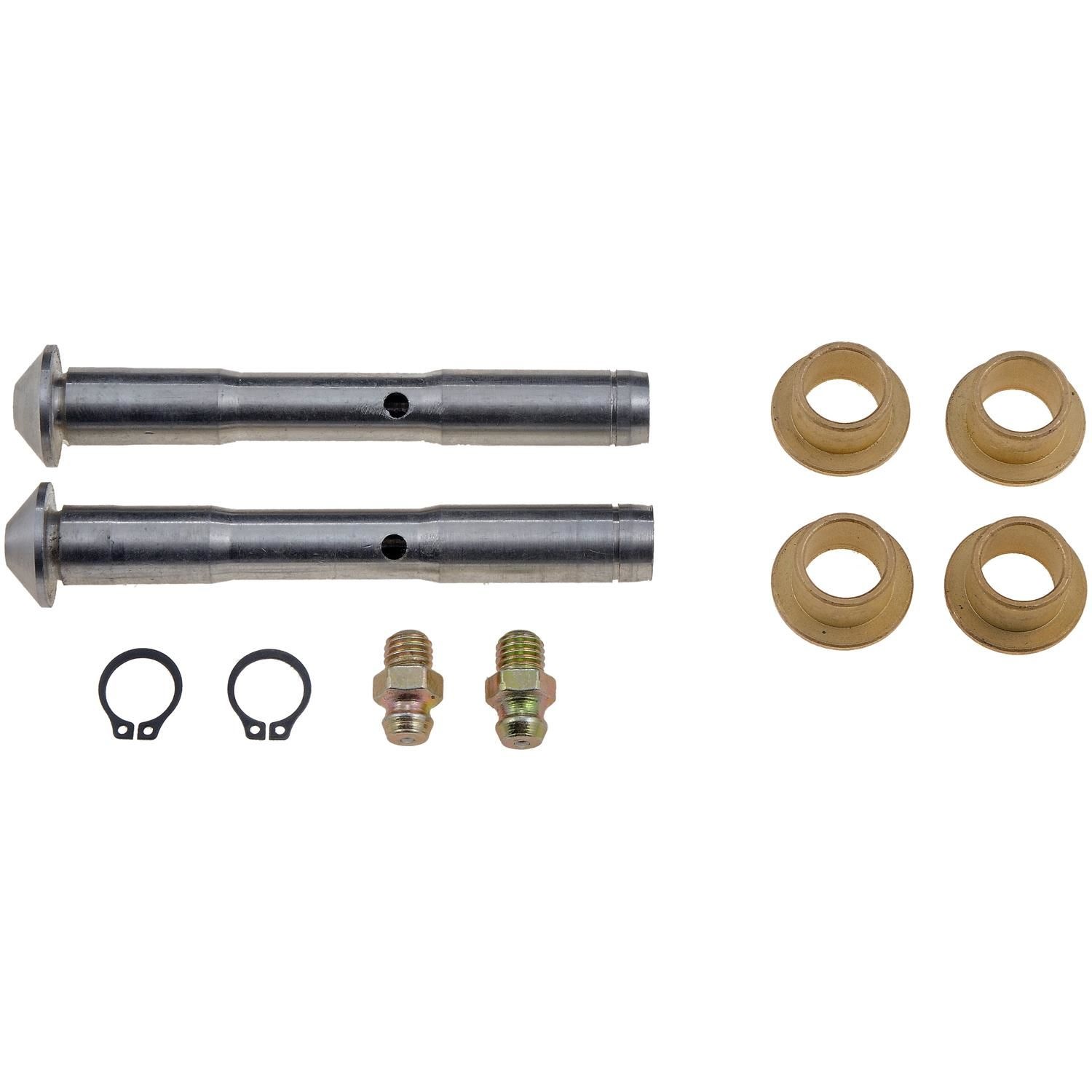 Dorman Help Door Hinge Pin And Bushing Kit 2 Pins 4 Bushings 2 Fittings And 2 Clips 