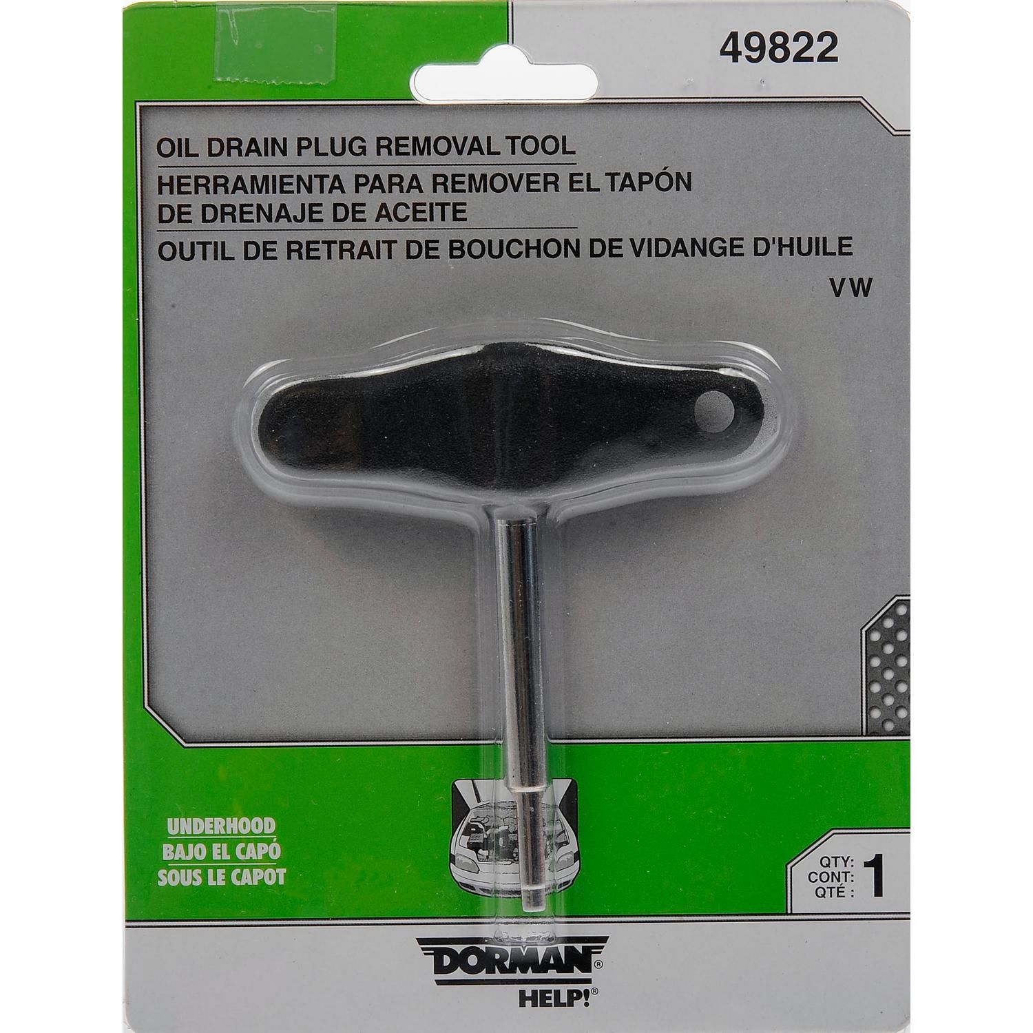 Dorman Oil Drain Plug Wrench 49822