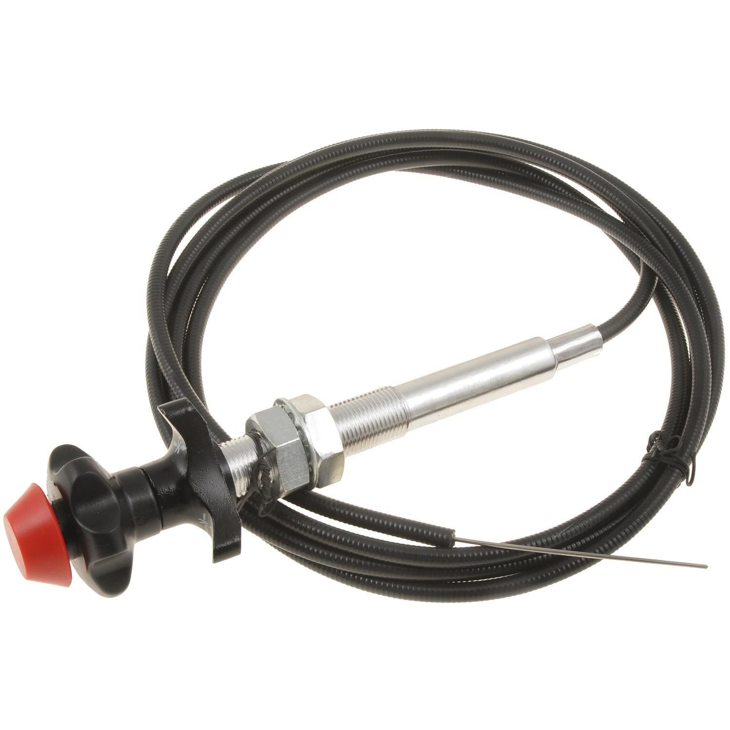 Dorman HELP 10ft Control Cables with Black 2in Knob