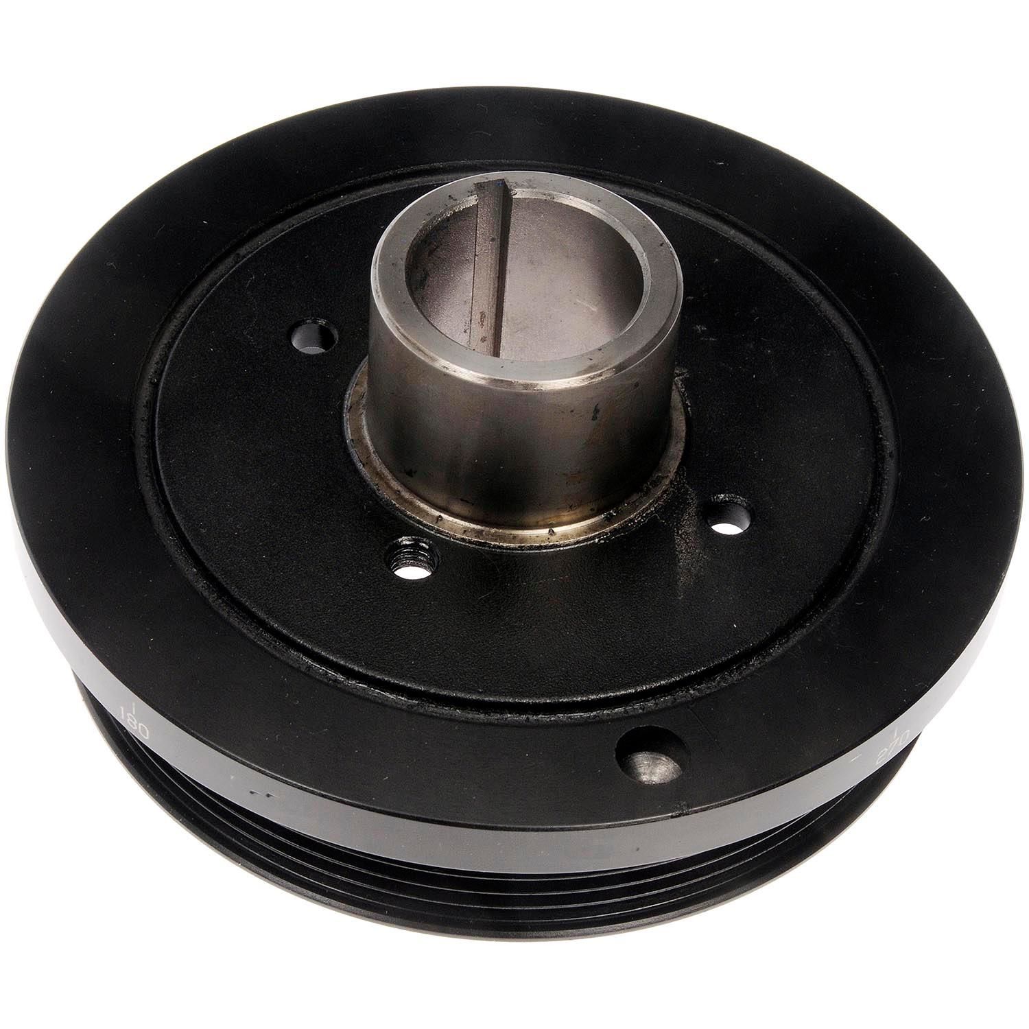 Dorman Harmonic Balancer 594-203S - Harmonic Balancer Assembly - Crankshaft Damper - Crankshaft Pulley - Crankshaft Dampener - Engine Harmonic Balancer - Harmonic Dampener - Durable and sleek, Dorman Street Performance Harmonic Balancers feature a stress-resistant rubber bond that withstands the damaging effects of heat, salt, ozone and general wear and tear. The ductile steel construction allows for improved tensile and impact strength, safeguarding the engine and maintaining fuel efficiency year after year. Dorman Harmonic Balancers undergo detailed dimensional checks of the full assembly and critical components to ensure the strength and integrity of the part. - Lexus 2009-98, Toyota 2009-98