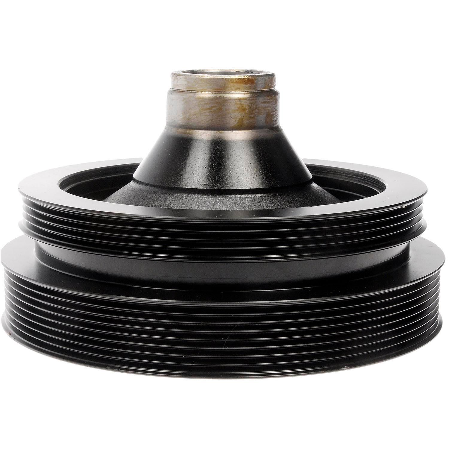 Dorman Harmonic Balancer 594-209C - Harmonic Balancer Assembly - Crankshaft Dampener - Crankshaft Damper - Crankshaft Pulley - Engine Harmonic Balancer - Harmonic Dampener - Durable and sleek, Dorman Super Charger Harmonic Balancers feature a stress-resistant rubber bond that withstands the damaging effects of heat, salt, ozone and general wear and tear. The ductile steel construction allows for improved tensile and impact strength, safeguarding the engine and maintaining fuel efficiency year after year. Dorman Harmonic Balancers undergo detailed dimensional checks of the full assembly and critical components to ensure the strength and integrity of the part. - General Motors 2020-99, General Motors 1973, Isuzu 2014-12, Isuzu 2008-03, Saab 2009-05