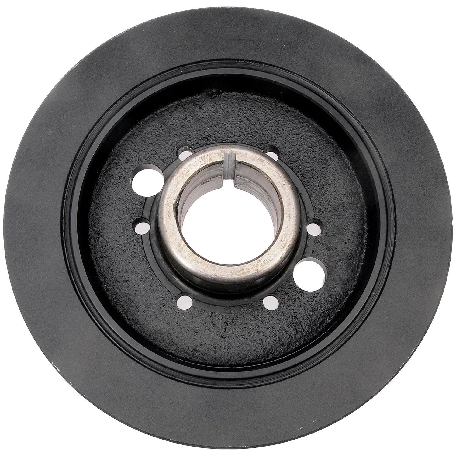 Dorman Harmonic Balancer 594-814 - Harmonic Balancer Assembly - Crankshaft Pulley - Crankshaft Dampener - Crankshaft Damper - Engine Harmonic Balancer - Harmonic Dampener - This direct replacement harmonic balancer features a stress-resistant rubber bond to properly absorb engine vibration. Stringent standards help ensure excellent tensile and impact strength for greater durability. - Chrysler 1971-66, Dodge 1971-66, Plymouth 1971-66