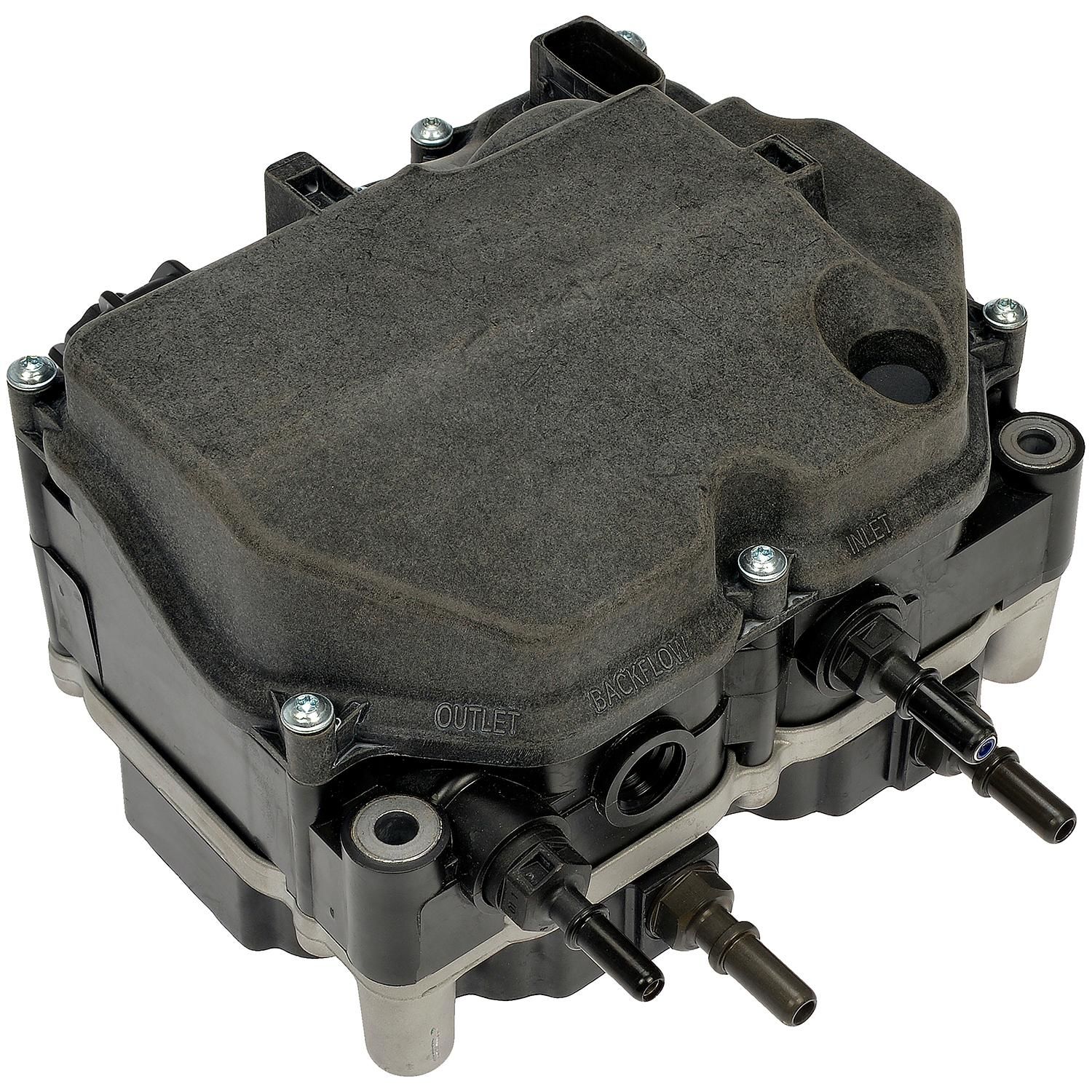 Dorman Diesel (DEF) Pump 599-5961 - Reman Supply Module - Remanufactured DEF Supply Module - Fluid Pump - Urea Tank Pump - Diesel Fluid Pump - DEF Pump - Urea Pump - DEF Tank Pump - This direct replacement solution for a failed Bosch Denoxtronic module is remanufactured at our Tier 1 facility in Lewisberry, Pennsylvania. It offers fleet managers and owner-operators like-new quality and OE performance on specified equipment powered by Hino diesel engines. DEF is a necessity to reduce NOx emissions in selective catalytic reduction systems, but it's also invasive and corrosive, and upon evaporation, deposits white crystals in the supply module that can cause the pump seals and the pump itself to fail. Contaminated DEF can also compromise pump performance and since the supply module itself is regularly exposed to vibration, dirt, temperature extremes and anything else heavy-duty hauling or off-highway work throws at it, module failures happen. That failure can force the engine into costly limp or shutdown mode, requiring the replacement of the supply module. Our comprehensive world-class remanufacturing process produces a premium replacement for a reliable repair. Our technicians start with quality supply cores. Visibly failed or fatigued parts are rejected, components that pass visual inspection are tested, and select components are replaced with new parts. Specialized fixtures and 3-D-printed tools ensure components are installed to proper torque. Before carefully packing each module, we use proprietary equipment to test every function against an OE unit. The finished module represents Dorman's unrivaled investment in advanced remanufacturing technology and American craftsmanship, backed by a best-in-class warranty. - Hino 268 2018-10, Hino 268A 2014-10, Hino 338 2018-10