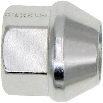 Dorman Wheel Nut 611-235.1 - WHEEL NUT - Wheel Nut M12-1.50 Bulge - 19mm Hex, 22.9mm Length - Lug Nut - These wheel lug nuts are designed to match the fit, function and performance of the original equipment hardware on specified vehicles. They are engineered from durable materials to exacting specifications for long service life and a perfect fit. - General Motors 2021-18, General Motors 2016-03, Isuzu 2008-06