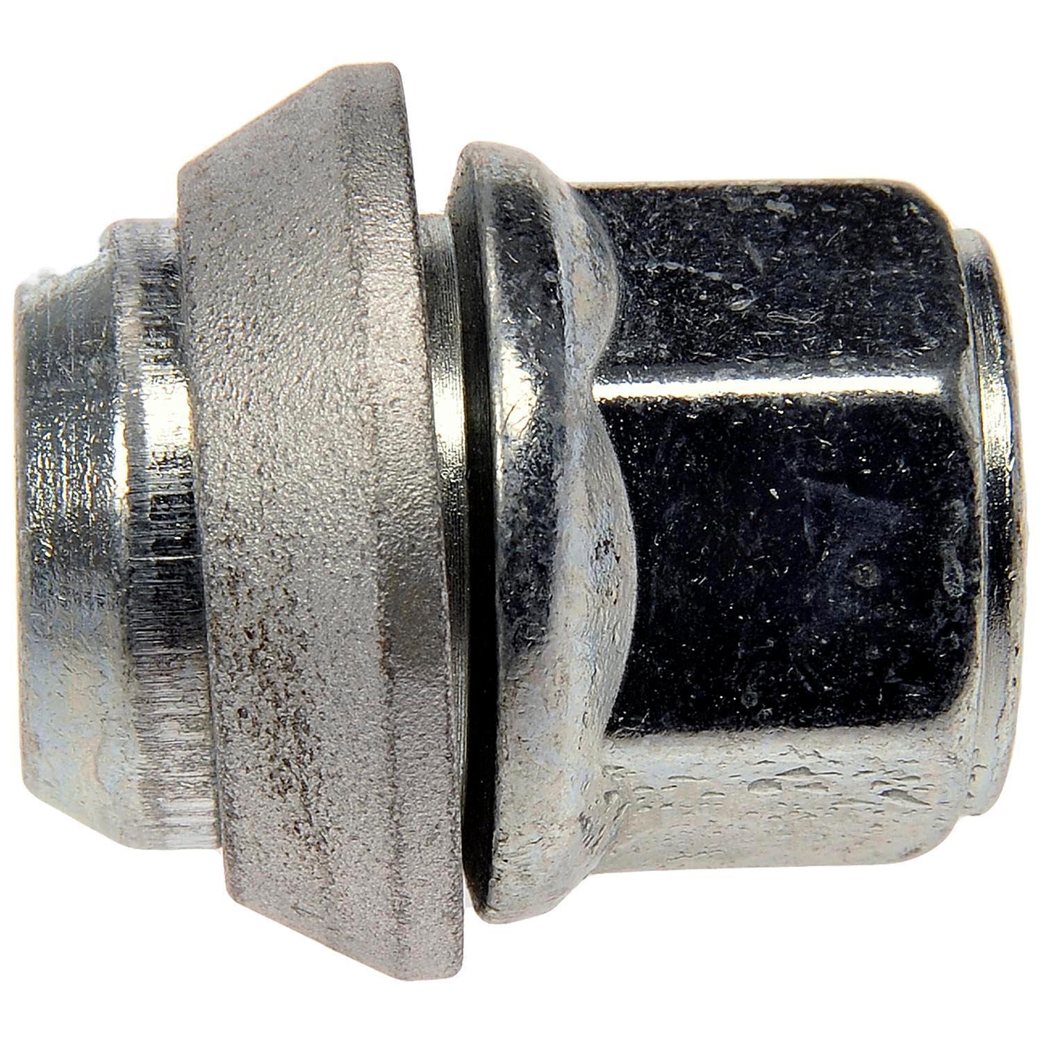 Dorman Wheel Nut 611-965.1 - Wheel Nut M12-1.50 Metric - 19mm Hex - 31mm Length - Lug Nut - These wheel lug nuts are designed to match the fit, function and performance of the original equipment hardware on specified vehicles. They are engineered from durable materials to exacting specifications for long service life and a perfect fit. - Ford Courier 2012-01, Ford EcoSport 2012-04, Ford Fiesta 2010-03, Ford Ka 2007-02