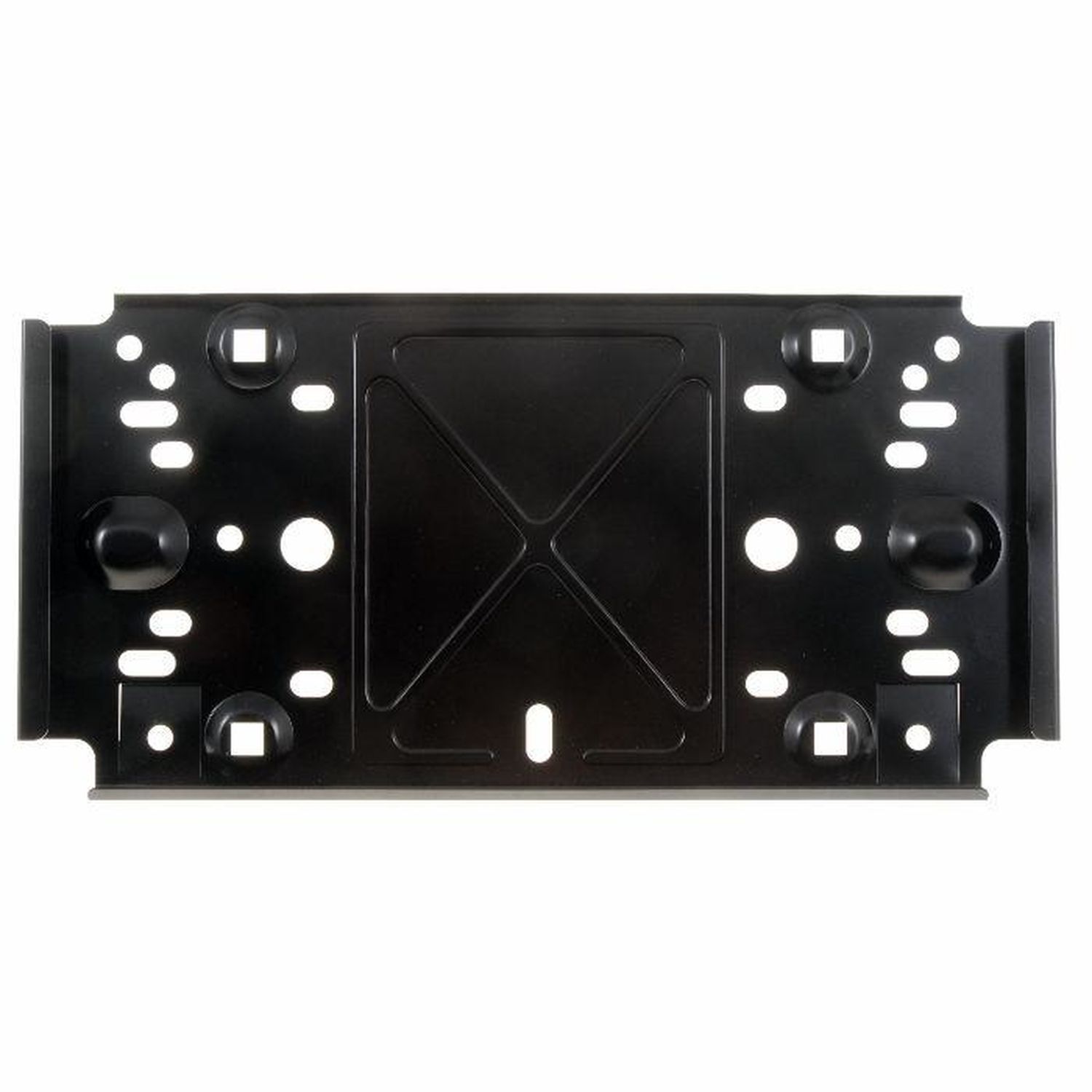 Black license plate on sale frame autozone