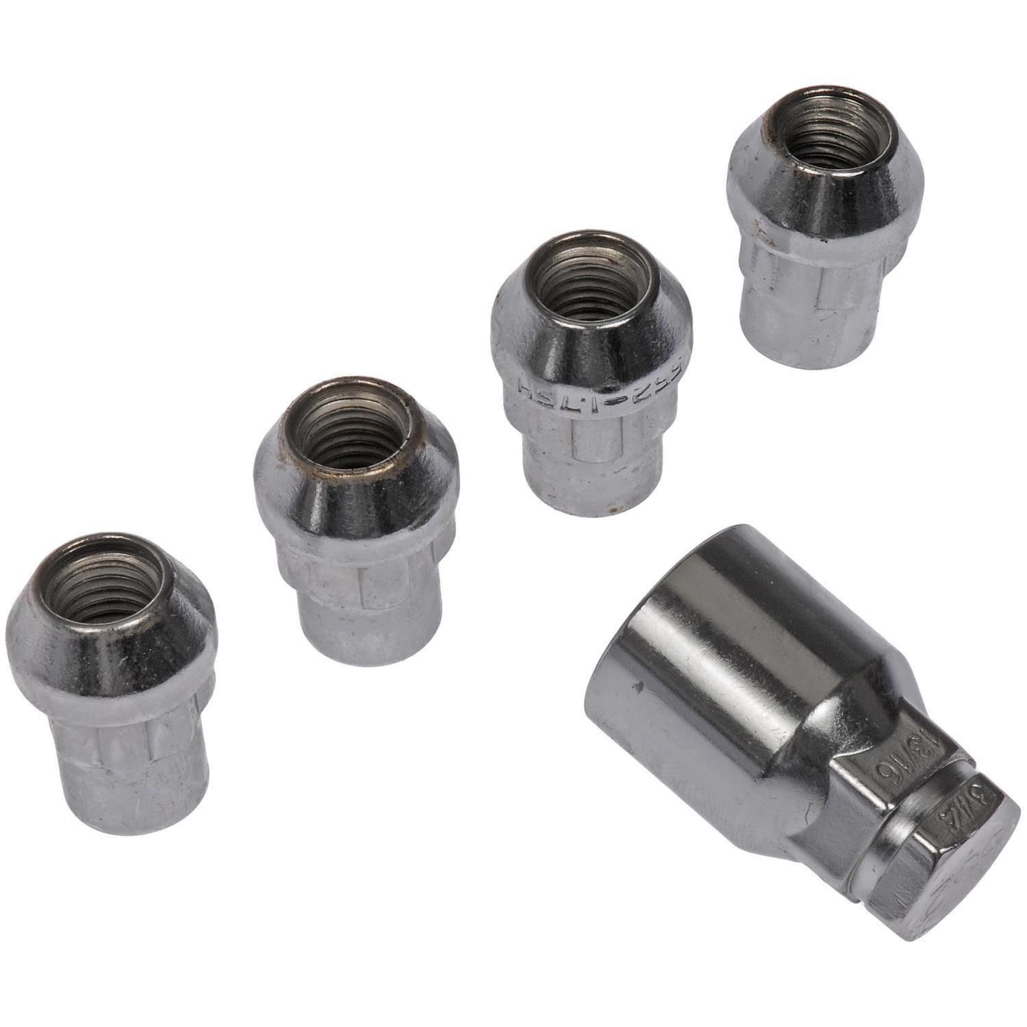 Dorman Wheel Lock Key Locking Lug Nuts 5 Piece 711728