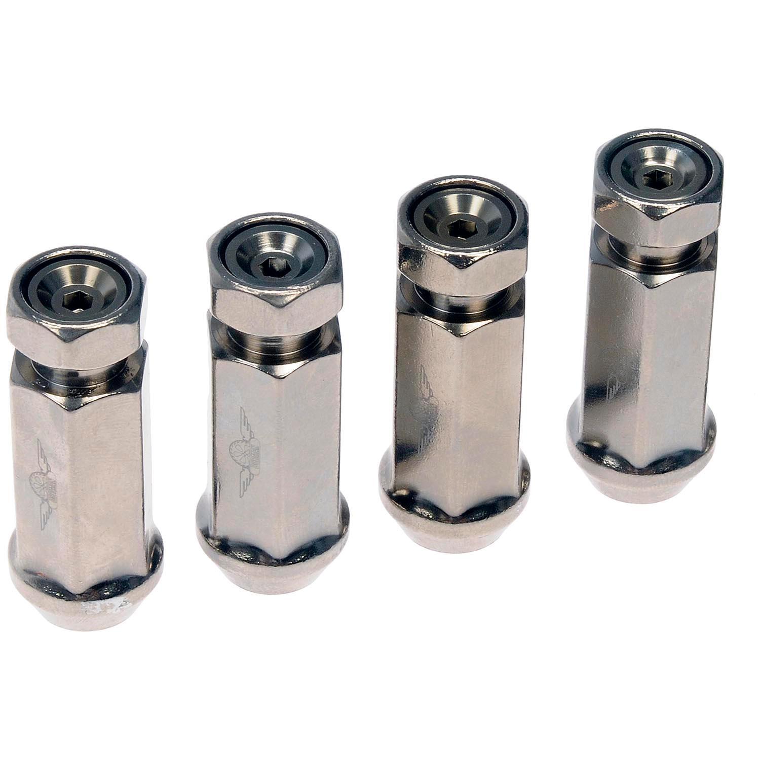 Dorman 712-628 Wheel Lock Set For Specific Models, Chrome (Pack Of 4 - View #7