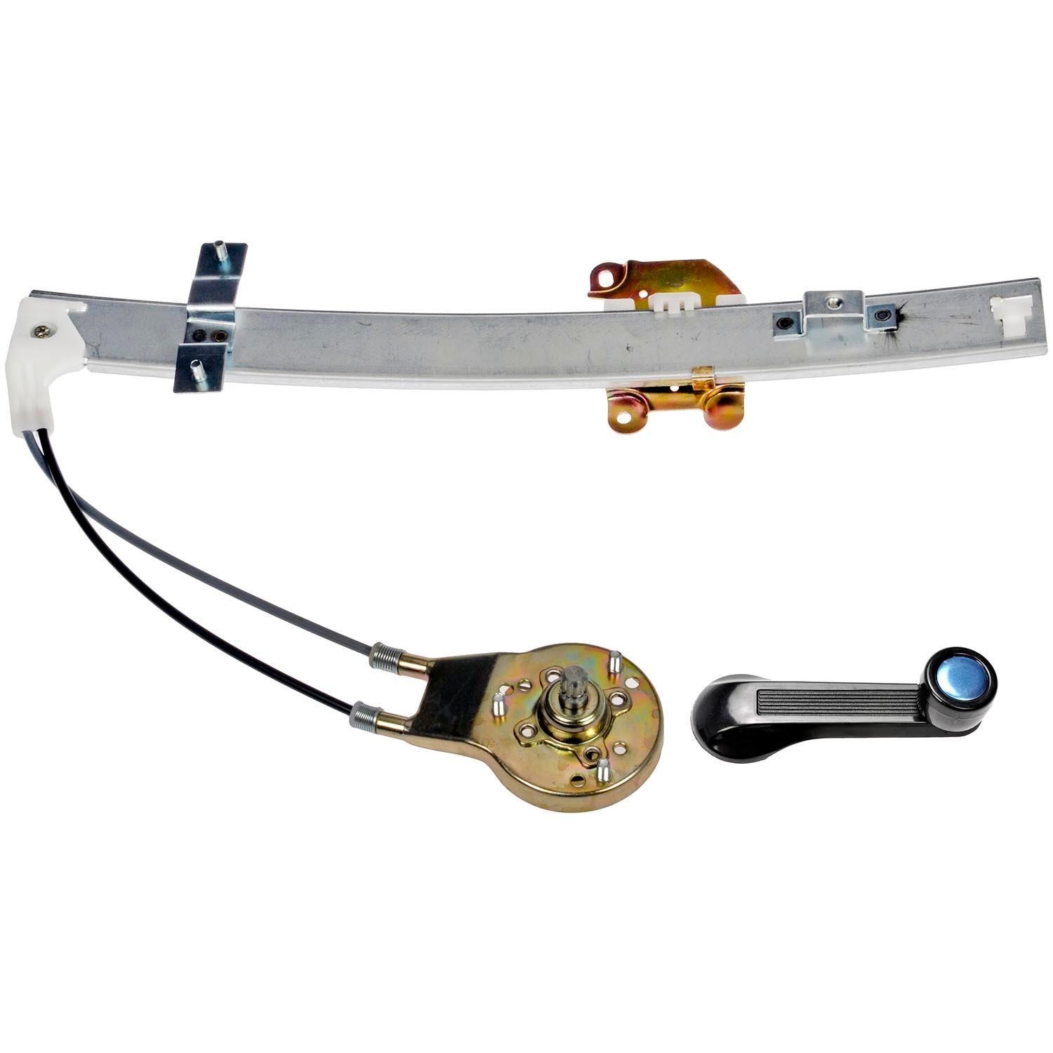 Dorman - OE Solutions Window Regulator 740-335 - Window Reg Manual - Manual Window Regulator (Regulator Only) - Power Window Mechanism - This replacement window regulator is precision-engineered and extensively tested to match the exact fit, function and performance of the stock window regulator on specific vehicle years, makes and models. - Mazda 323 1989-86, Mercury Tracer 1989-88