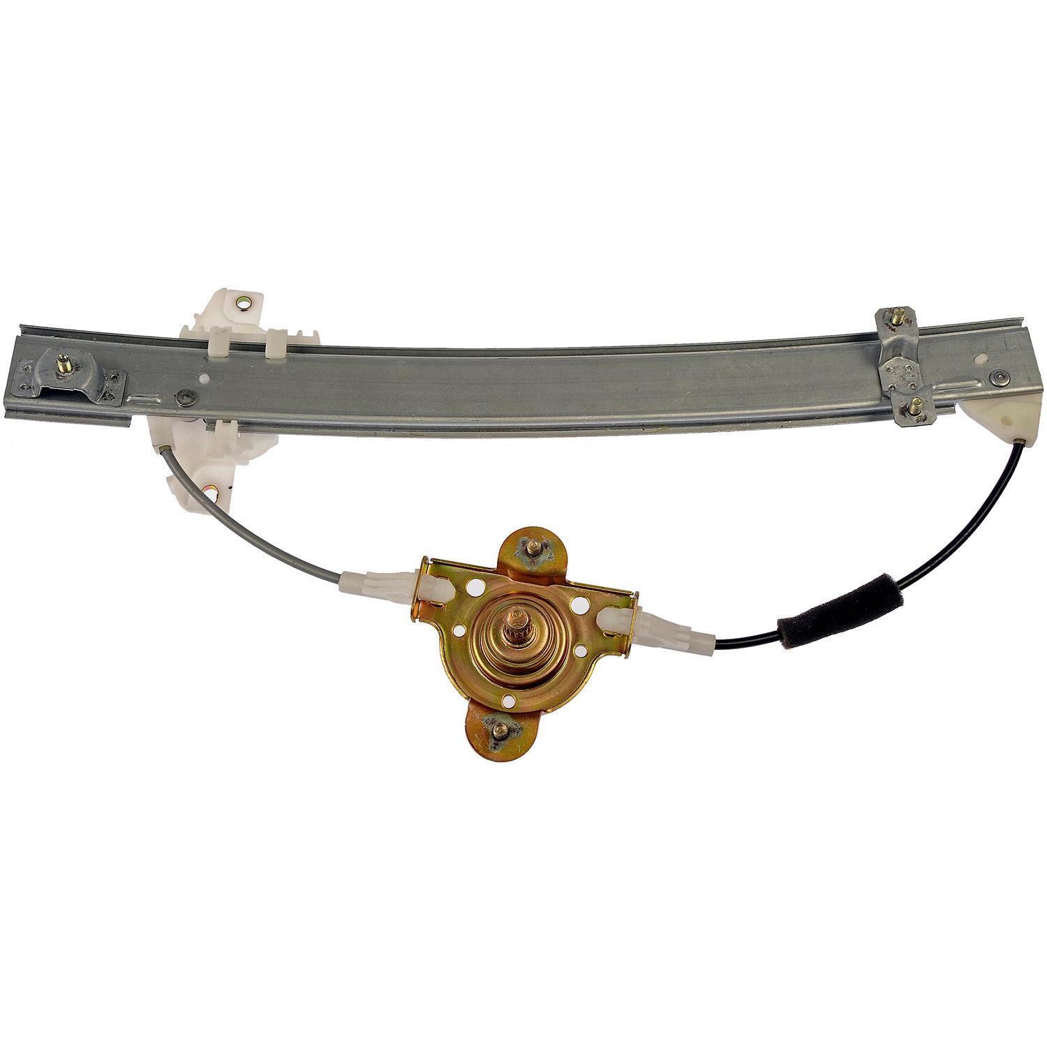 Dorman - OE Solutions Window Regulator 749-302 - WINDOW REG, MANUAL - Manual Window Regulator (Regulator Only) - Power Window Mechanism - This replacement window regulator is precision-engineered and extensively tested to match the exact fit, function and performance of the stock window regulator on specific vehicle years, makes and models. - Hyundai Accent 1999-95
