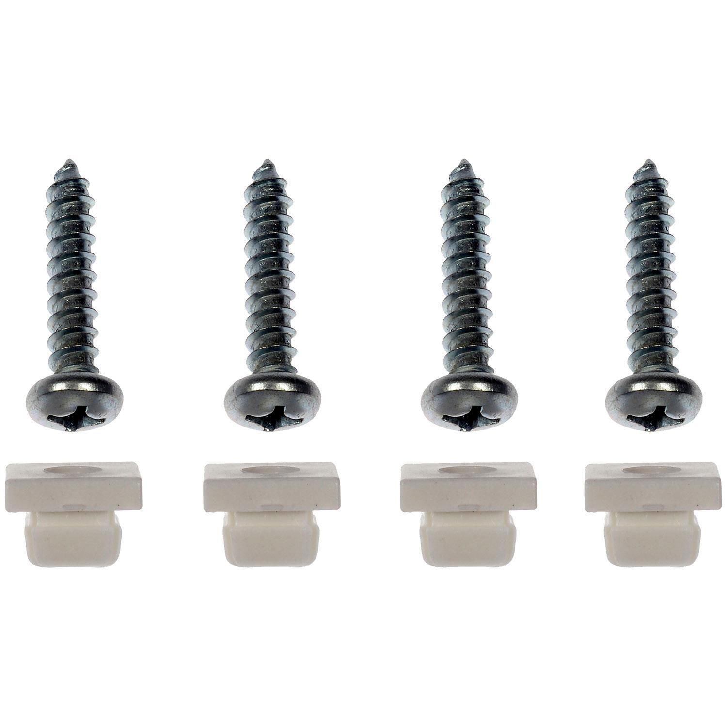 Dorman No. 14 x 1 to 1/4in License Plate Fasteners