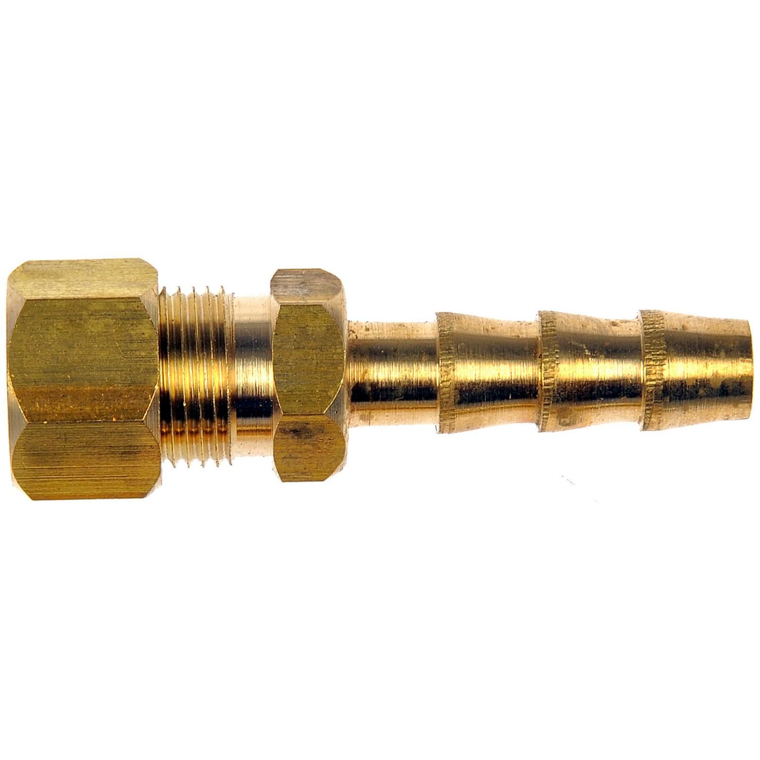 Dorman OE Solutions 3/8 In. Steel Compression to 3/8 In. Nylon Barbed