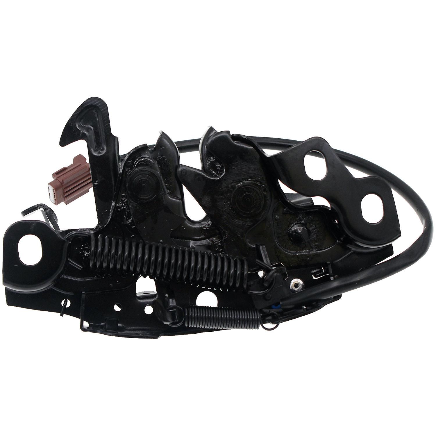 Dorman Hood Latch Lock Kit For Freightliner FL106, FL112, FL50, FL60, FL70, FL80 – Direct Fit, 8.75” Length, Matte Black
