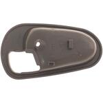 Dorman Interior Door Handle Bezel 83696 - Interior Door Handle Front/Rear Right - INTERIOR DOOR HANDLE - Interior Door Handle Front/Rear Right - Interior Door Handle Surround - This interior door handle bezel is designed to match the fit, appearance and function of the original bezel on specified vehicles, and is engineered for durability and reliable performance. - Dodge Colt 1994-93, Eagle Summit 1996-93, Mitsubishi Mirage 1996-93, Plymouth Colt 1994-93