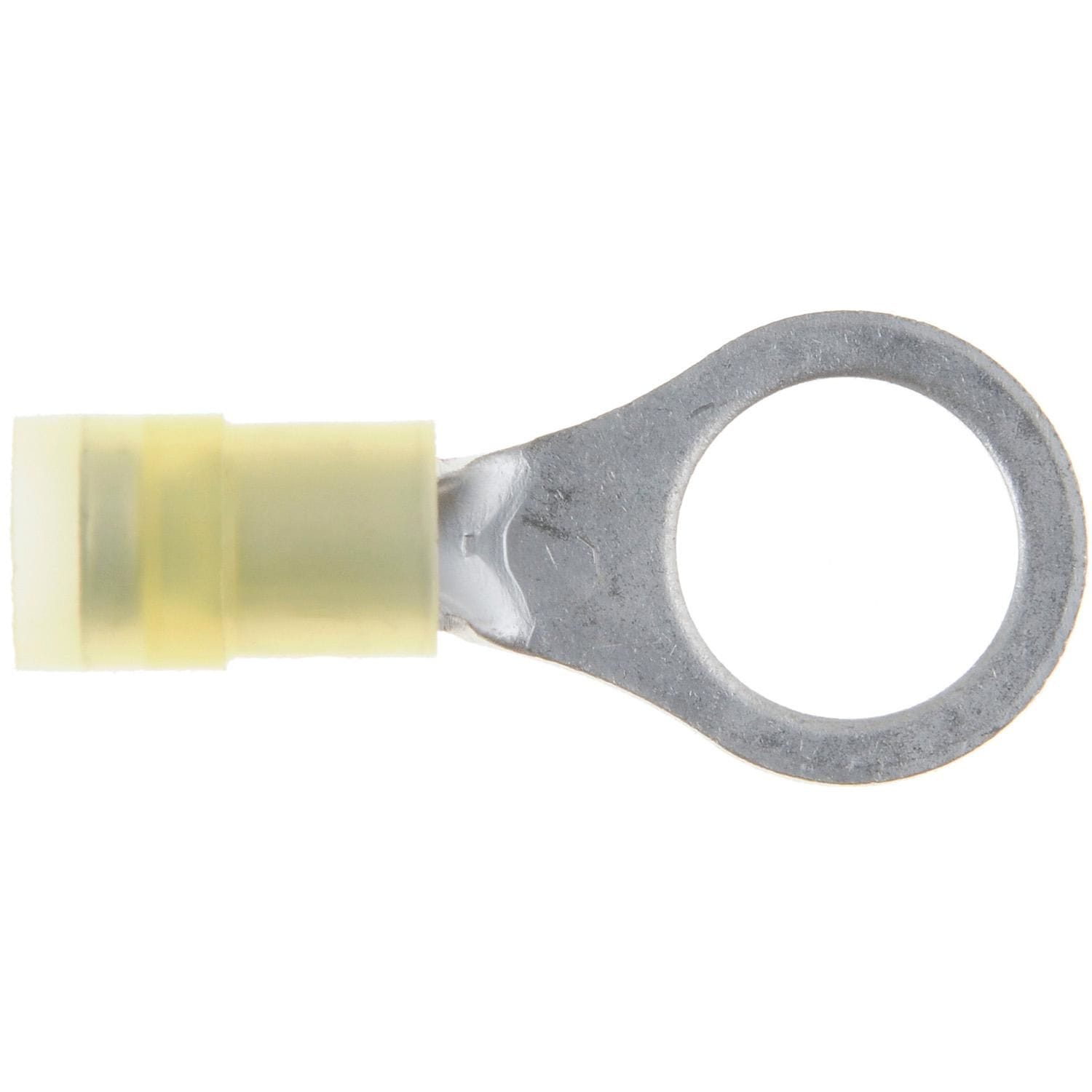 Dorman Conduct Tite Yellow 3/8in 4 Gauge Ring Terminal 2 Piece