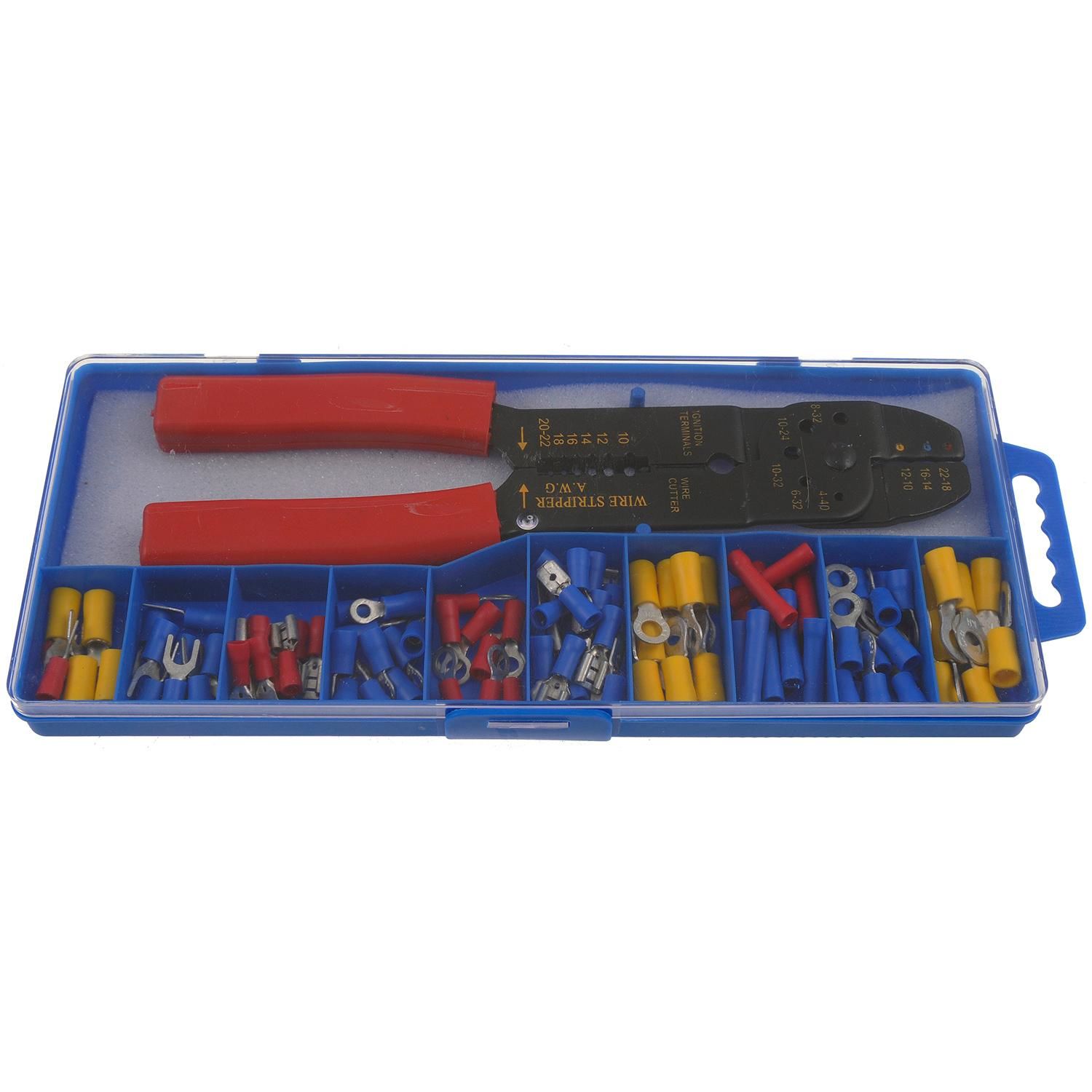 Dorman Conduct Tite 2210 Gauge Terminal Kit with Crimper 100 Piece