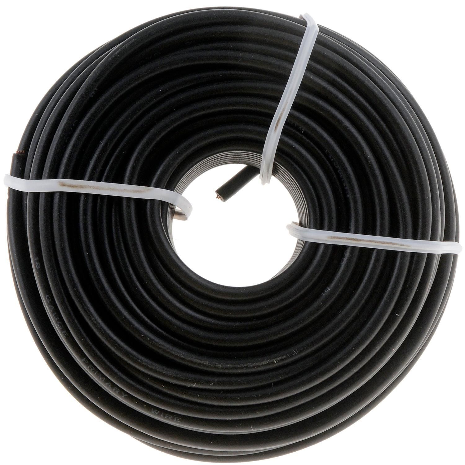 TPS-4CPR-100B - 100' Copper Flexible Primary Wire - Black