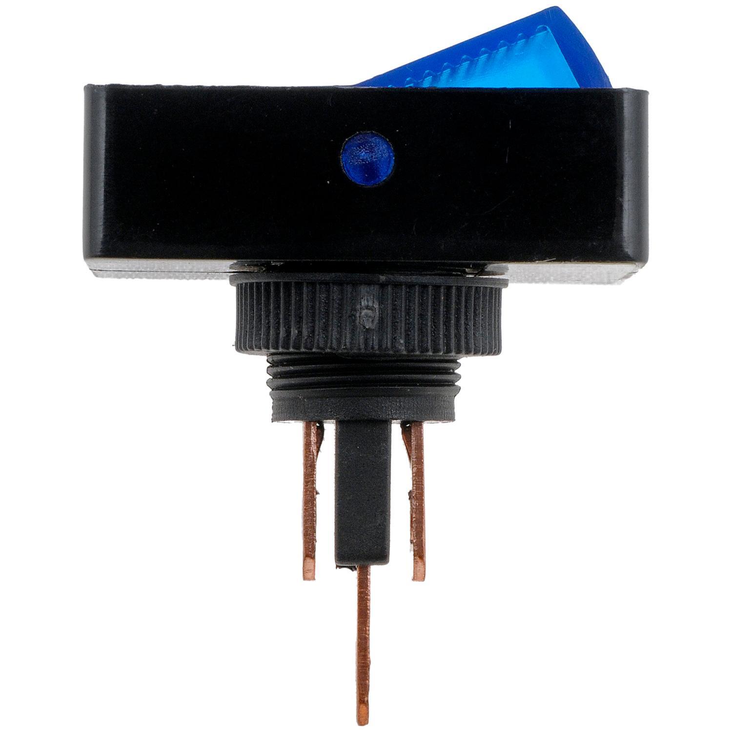 Dorman - Conduct-Tite Blue Glow Rectangular Rocker Switch