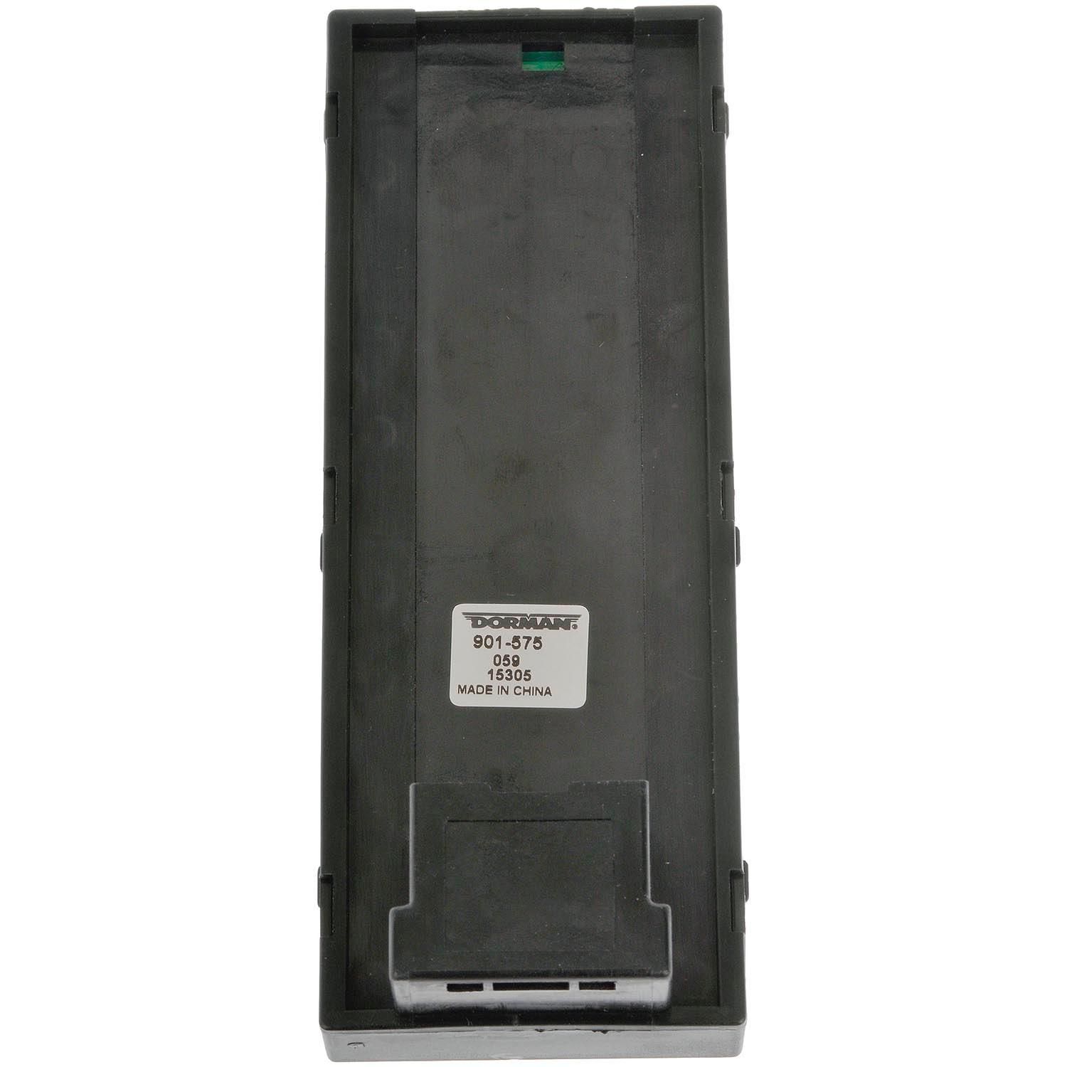 Dorman Power Window Switch 901-575 - Power Window Switch - Master Switch - Window Motor Switch - A failing power window switch doesn't have to mean a trip to the dealer. This power window switch matches the appearance and function of the vehicle's original switch. It's engineered for durability and simple plug-and-play installation. - Audi 2005-97