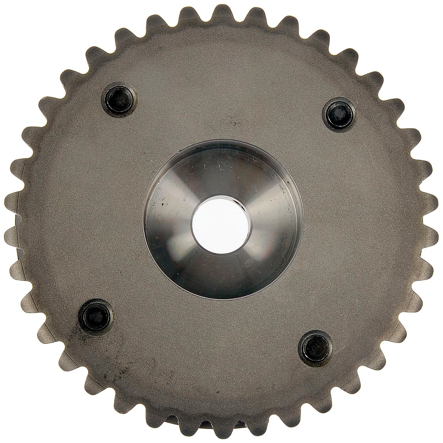 Cam Phaser - Camshaft Phaser - Variable valve timing actuator - Cam phaser - Variable valve timing gear - The variable valve timing sprocket is key to ensuring an engine's performance and clean running. Replace a worn factory VVT sprocket with this quality engineered sprocket to restore lost performance. Designed to install and perform like the original. - Ford EcoSport 2018, Ford Focus 2017-11 - Dorman Variable Valve Timing Sprocket 916-543