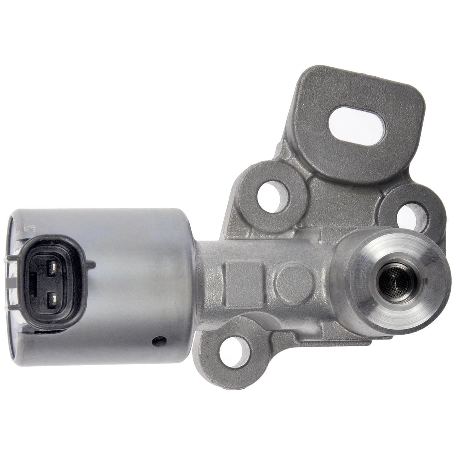 Dorman Engine Variable Timing Solenoid 916-741 - Variable Valve Timing Solenoid - Camshaft Timing Actuator - Valve Timing Solenoid - VVT Solenoid Housing - Cam Phaser Solenoid - This replacement engine variable valve timing (VVT) solenoid is precision-engineered to match the fit and function of the original VVT solenoid. Made of quality materials for a long service life, it has been tested for proper performance. - Mazda 2019-12