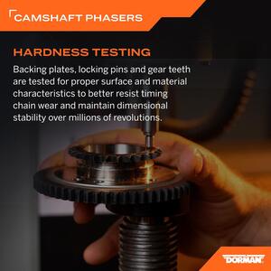 Cam Phaser - Camshaft Phaser - Variable Timing Camshaft Gear - Variable valve timing gear - Cam phaser - Variable valve timing actuator - The variable valve timing sprocket is key to ensuring an engine's performance and clean running. Replace a worn factory VVT sprocket with this quality engineered sprocket to restore lost performance. Designed to install and perform like the original. - Nissan Note 2014, Nissan Versa 2015-12, Nissan Versa Note 2014 - Dorman Variable Valve Timing Sprocket 918-103